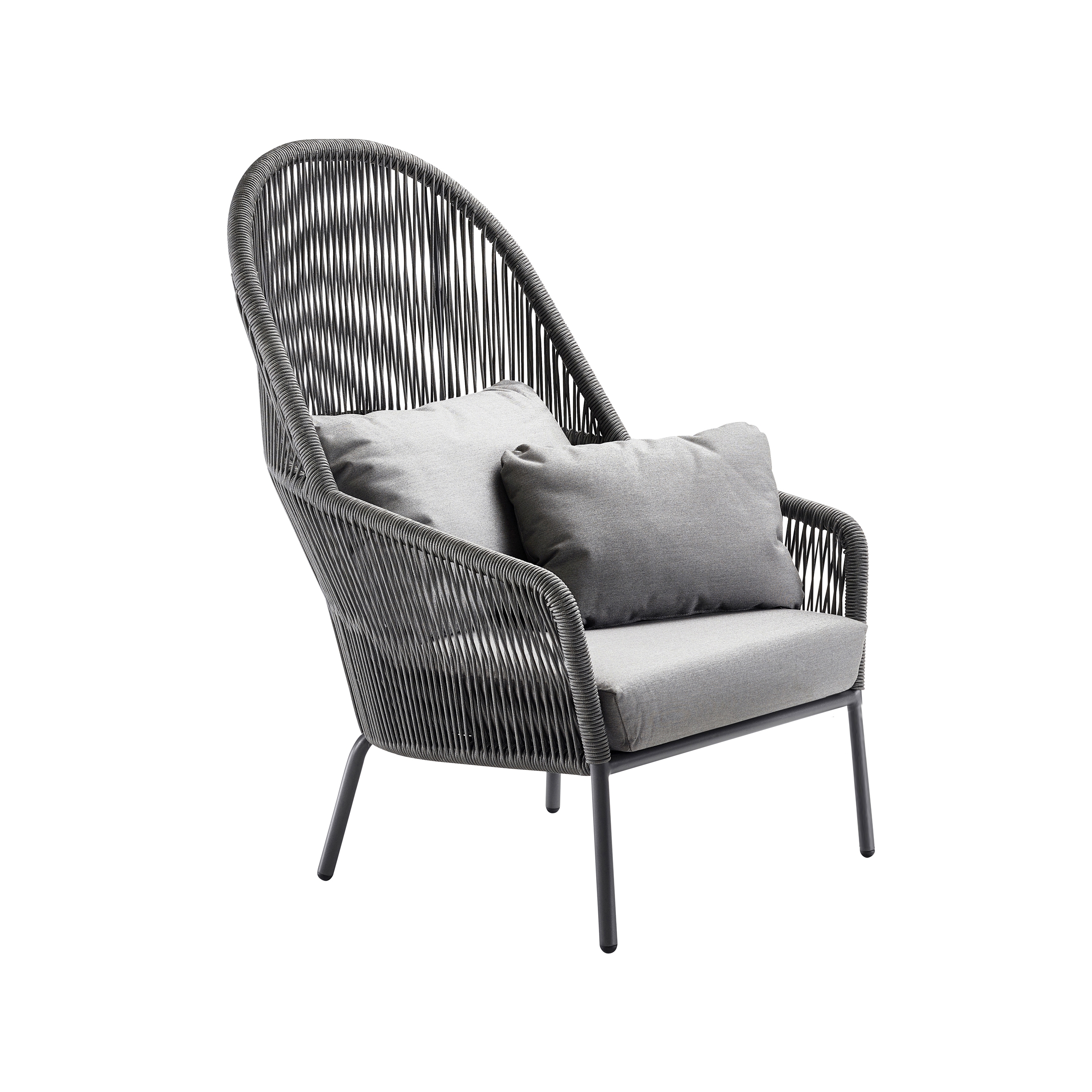 Vertoon produk Loop Lounge Chair High Back van vervaardiger solpuri
