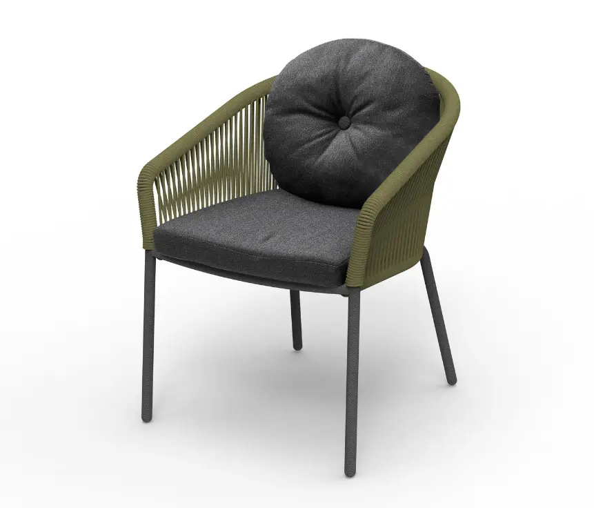 solpuri - Loop Dining Chair Olive