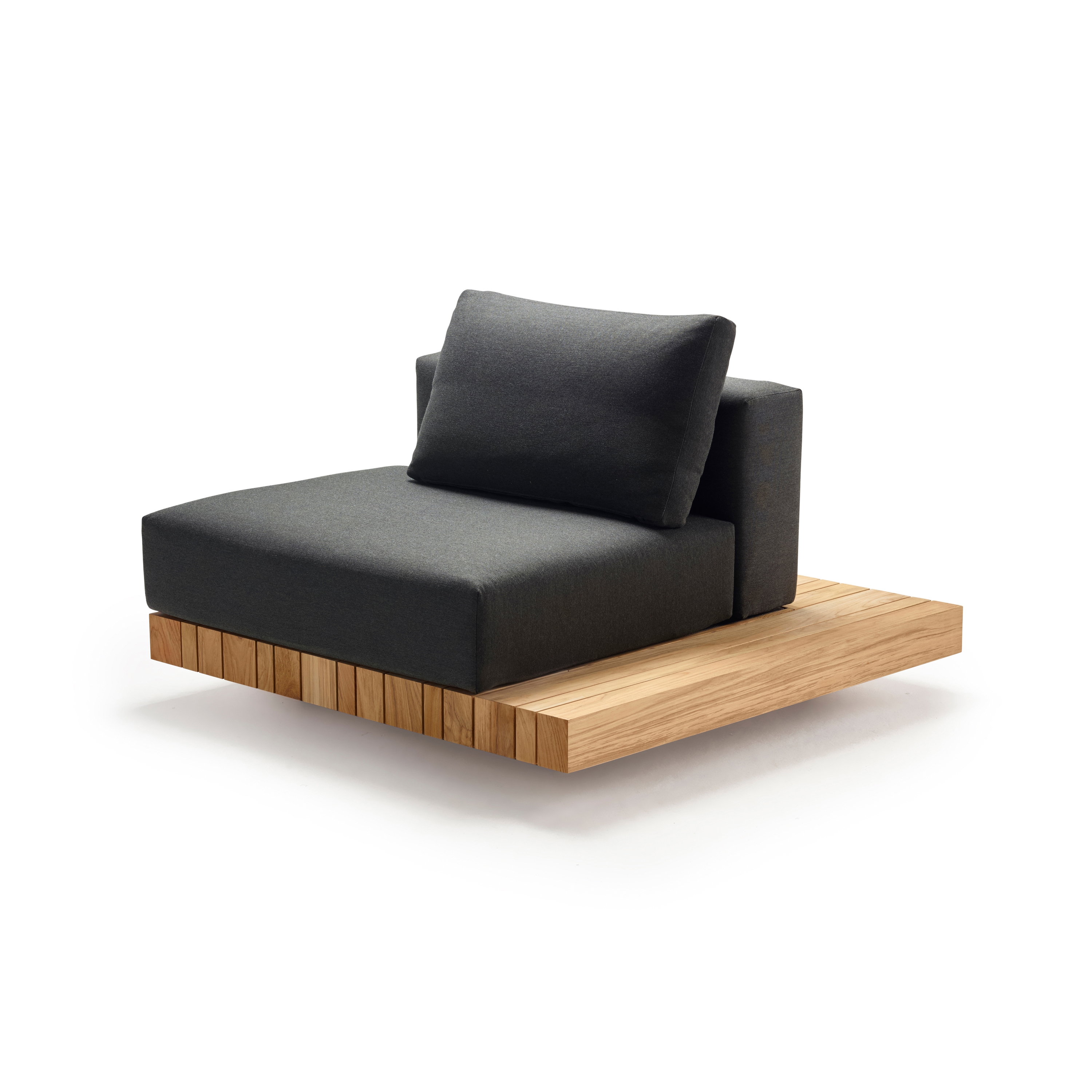 Vertoon produk Plateau Lounge L-Module Seat/Back + Side Table van vervaardiger solpuri