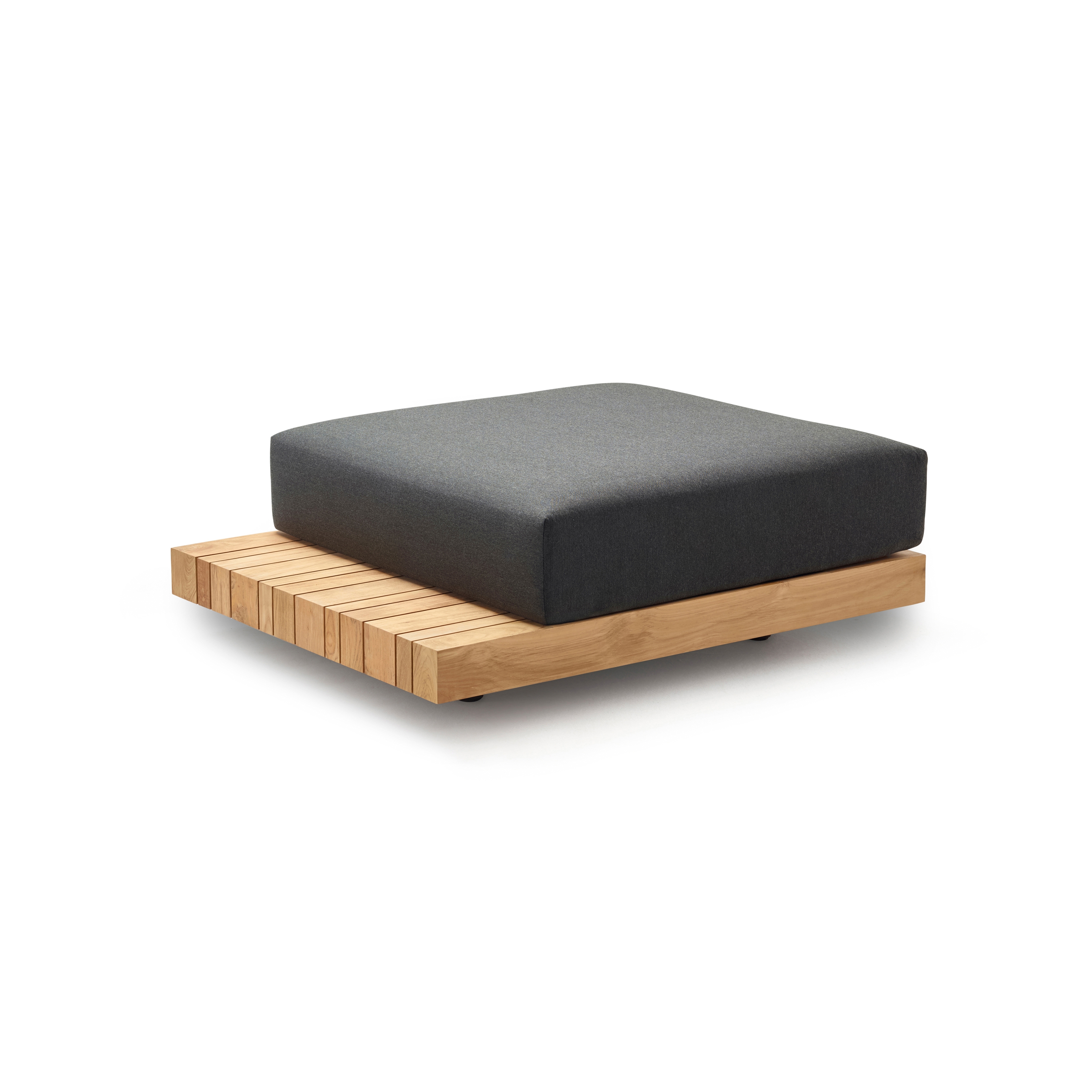 Vertoon produk Plateau Lounge S-Module Footstool van vervaardiger solpuri