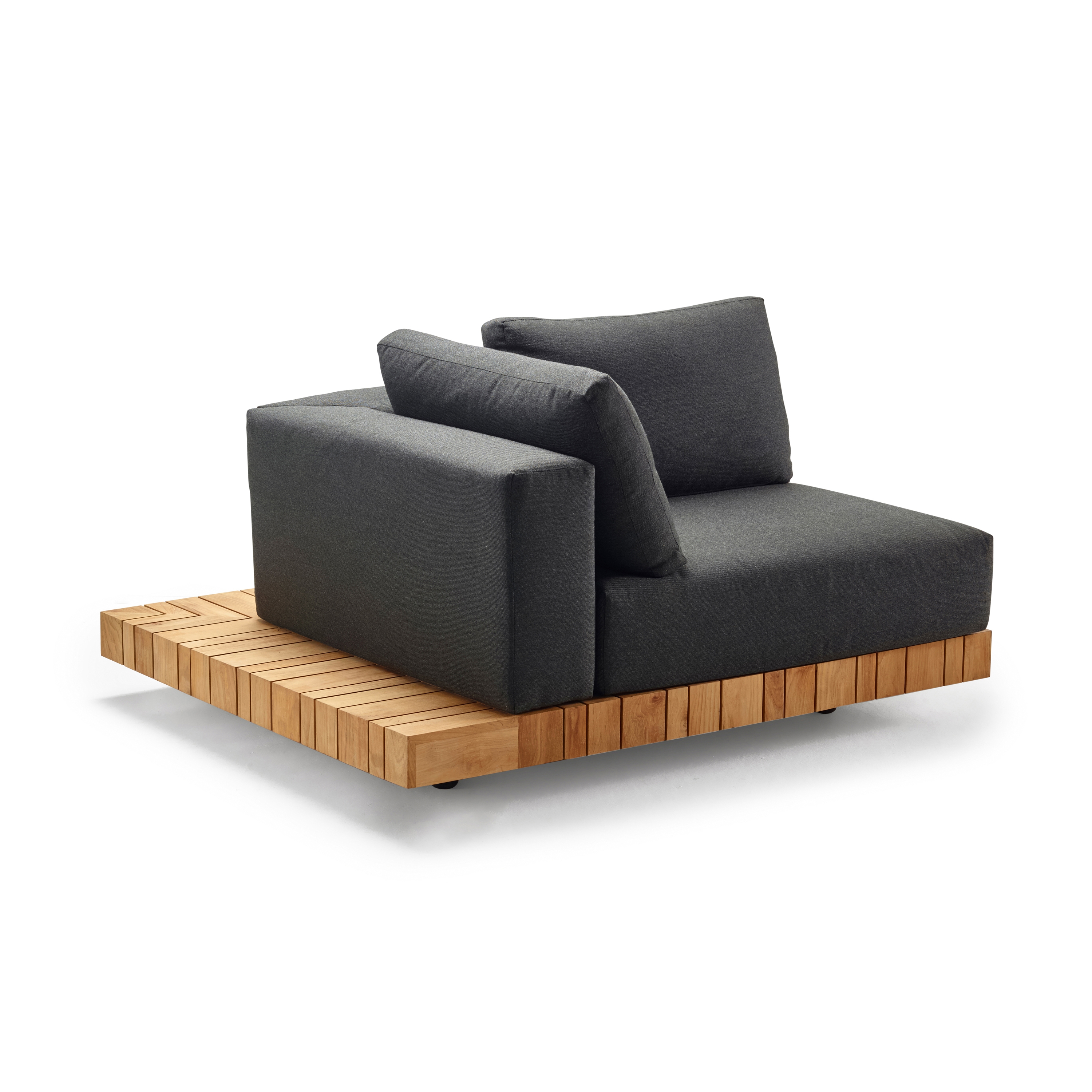 Vertoon produk Plateau Lounge XL-Module Corner left + Corner Table van vervaardiger solpuri