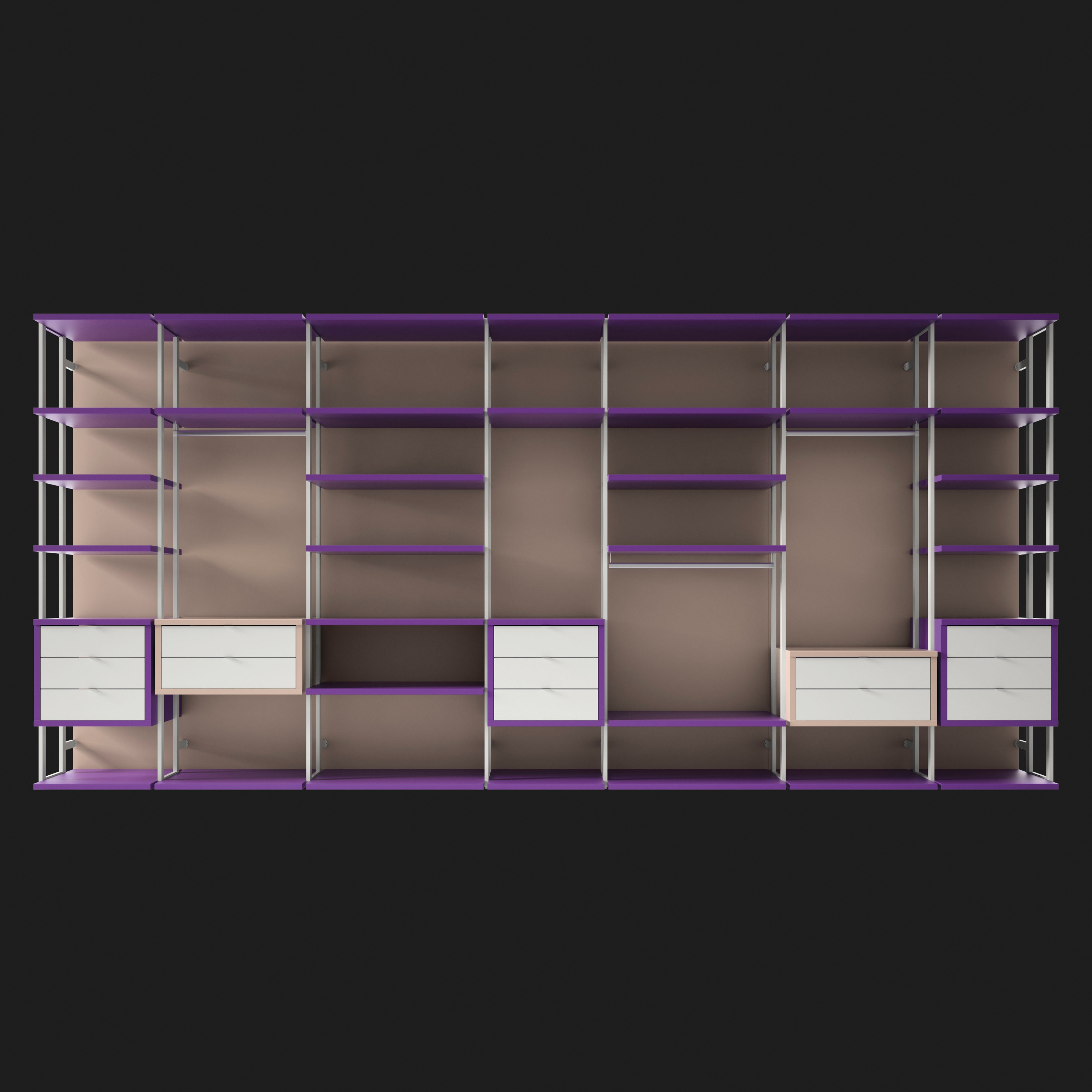 Mostra il prodotto Walk-In Wardrobe 2 del produttore LAGRAMA