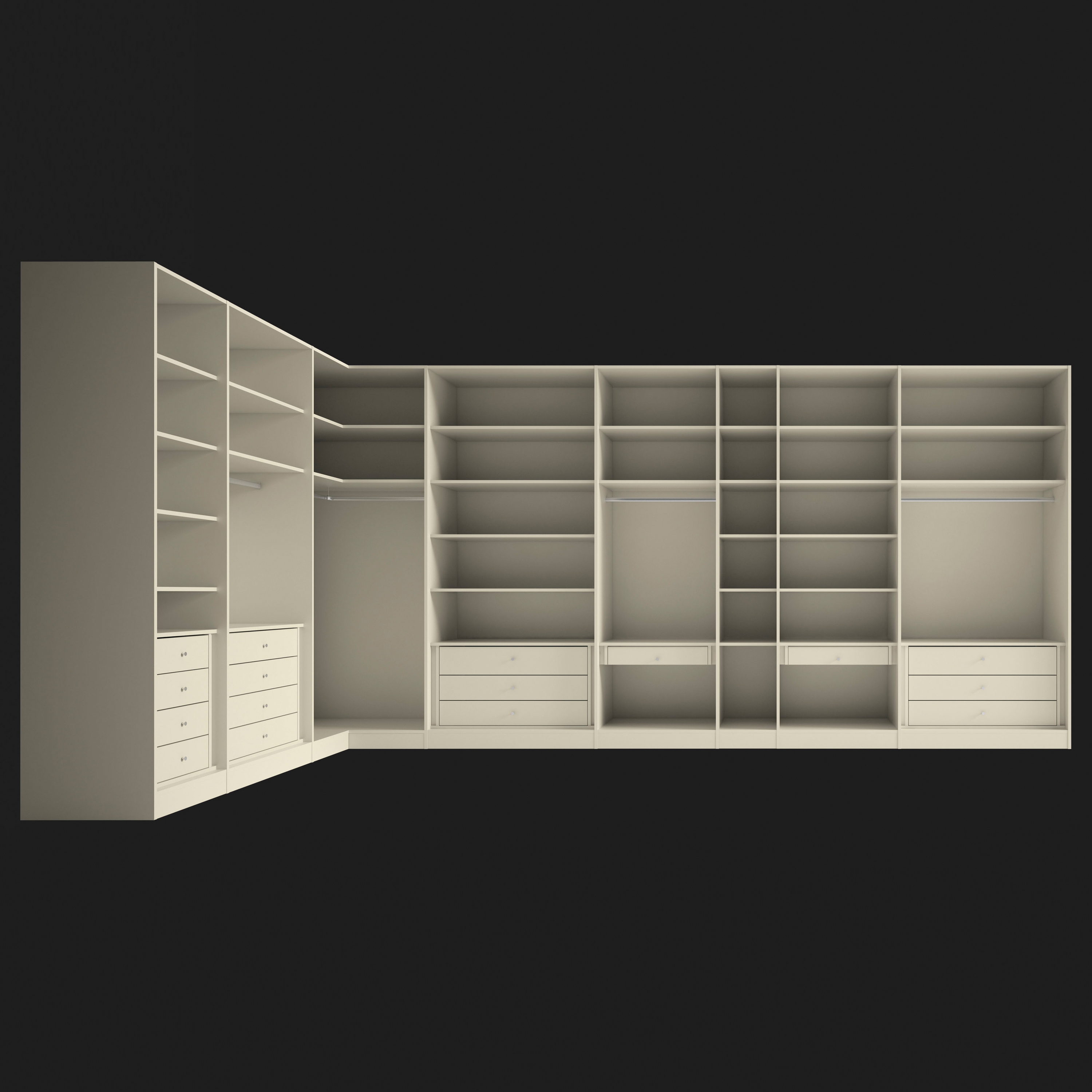 Mostra il prodotto Walk-In Wardrobe 3 del produttore LAGRAMA