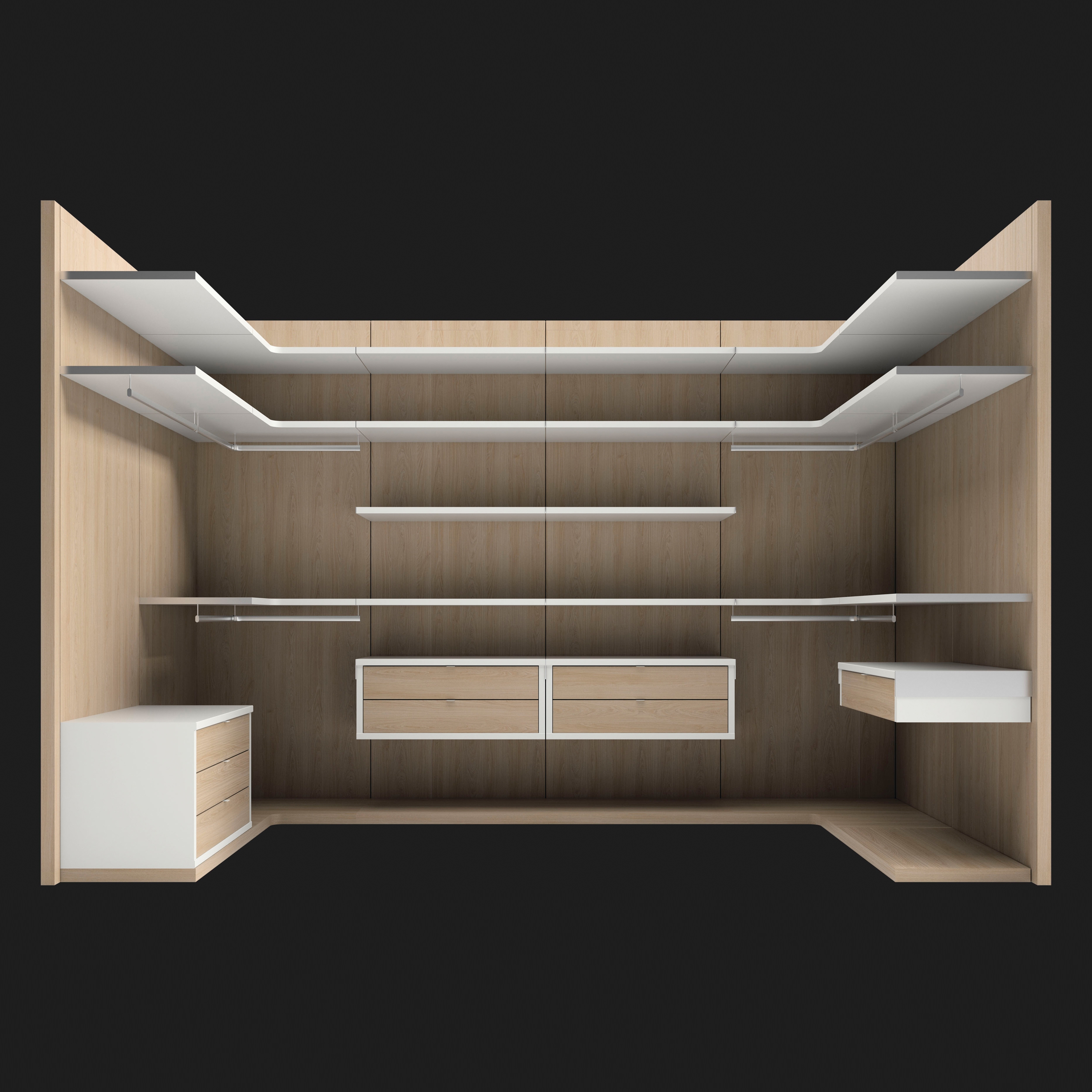 Mostra il prodotto Walk-In Wardrobe 4 del produttore LAGRAMA