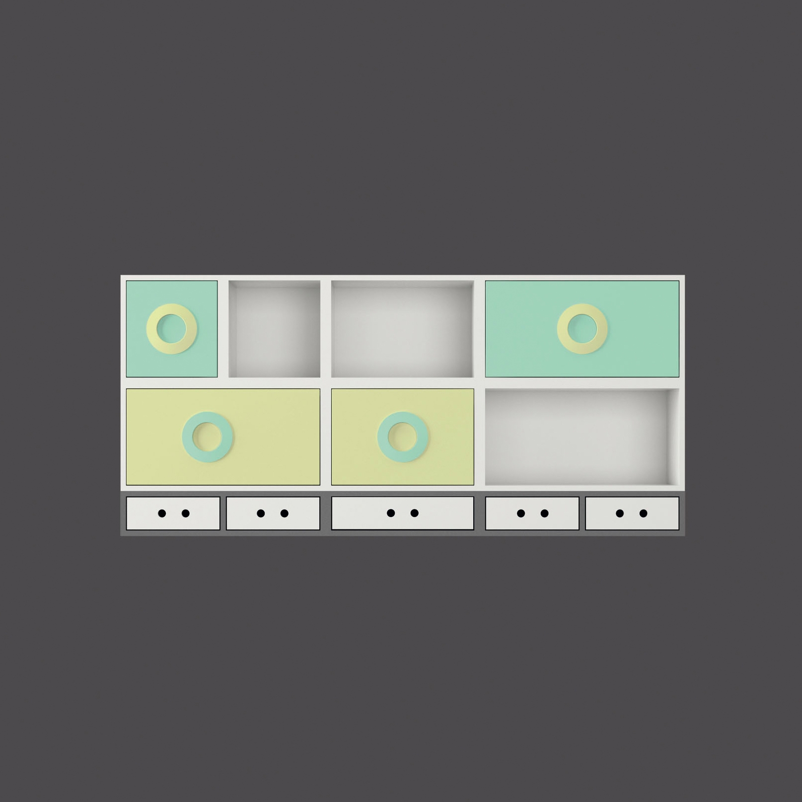 Mostra il prodotto Wall-hanging modules del produttore LAGRAMA