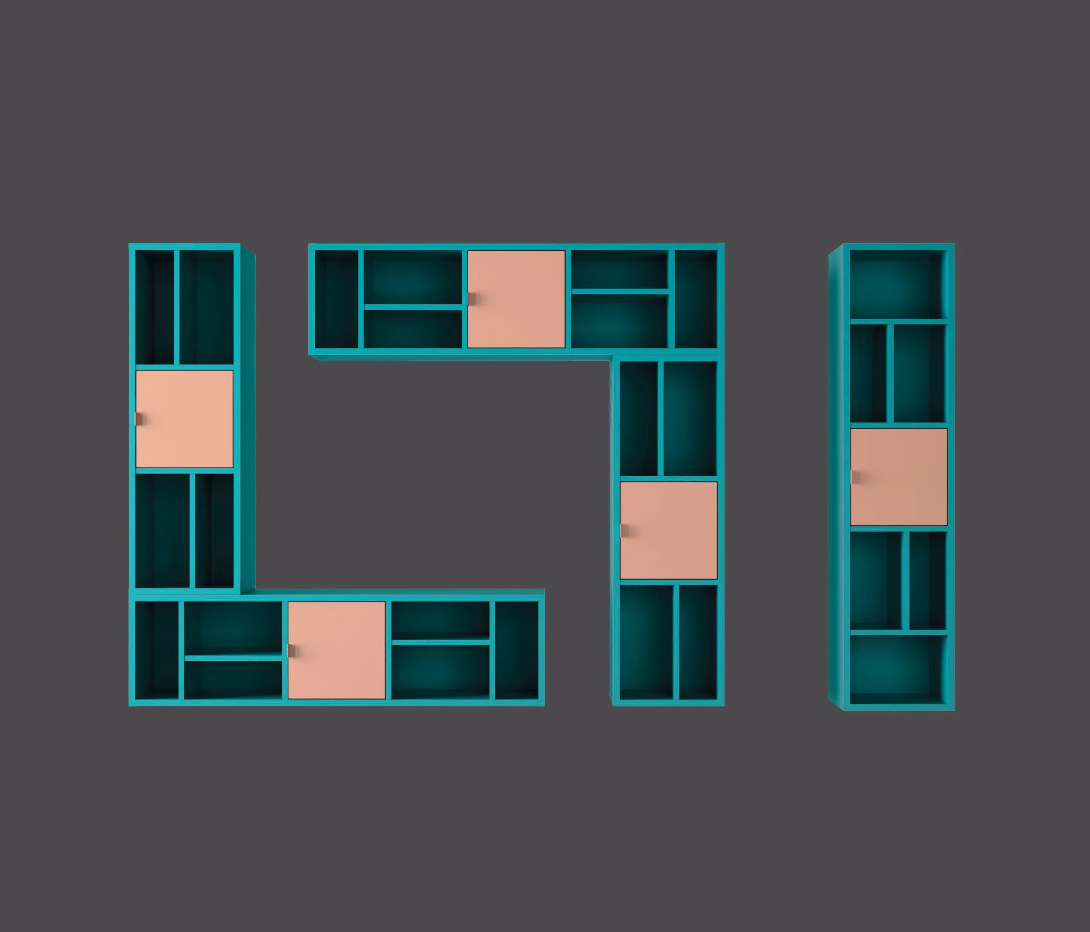 LAGRAMA - Wall-hanging modules