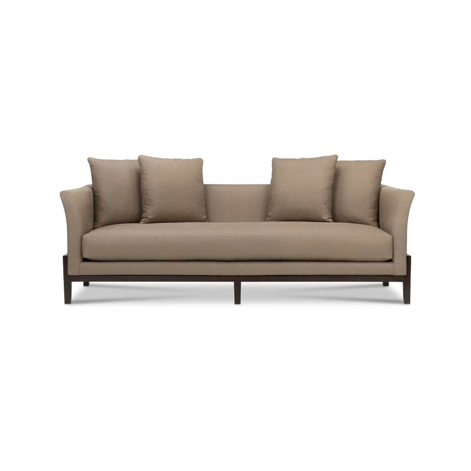 Mostrar el producto Kinkou Wood Base Sofa With Flared Arm del fabricante Bolier & Company