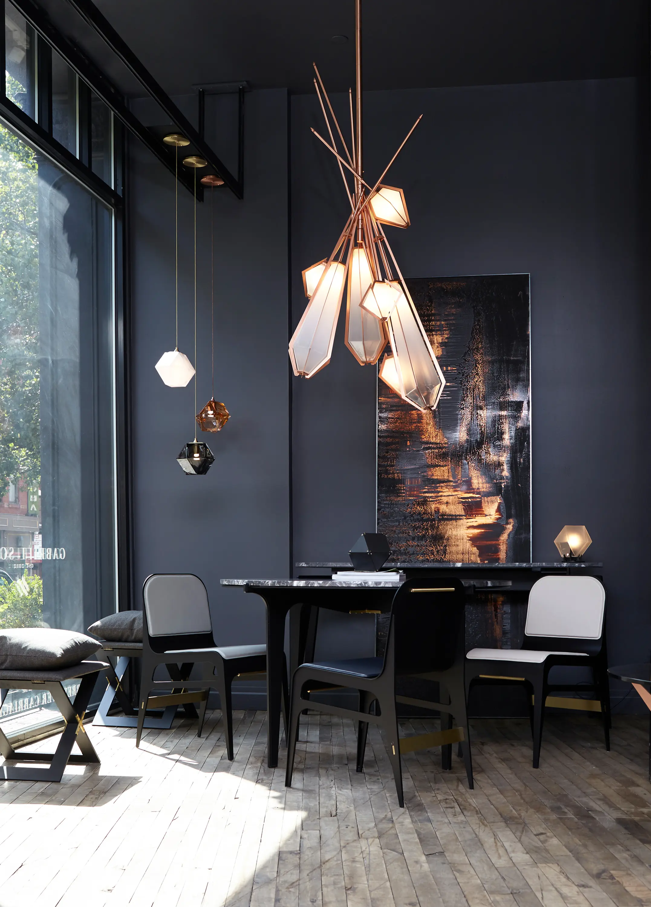 Gabriel Scott - Harlow Spoke Chandelier, Large