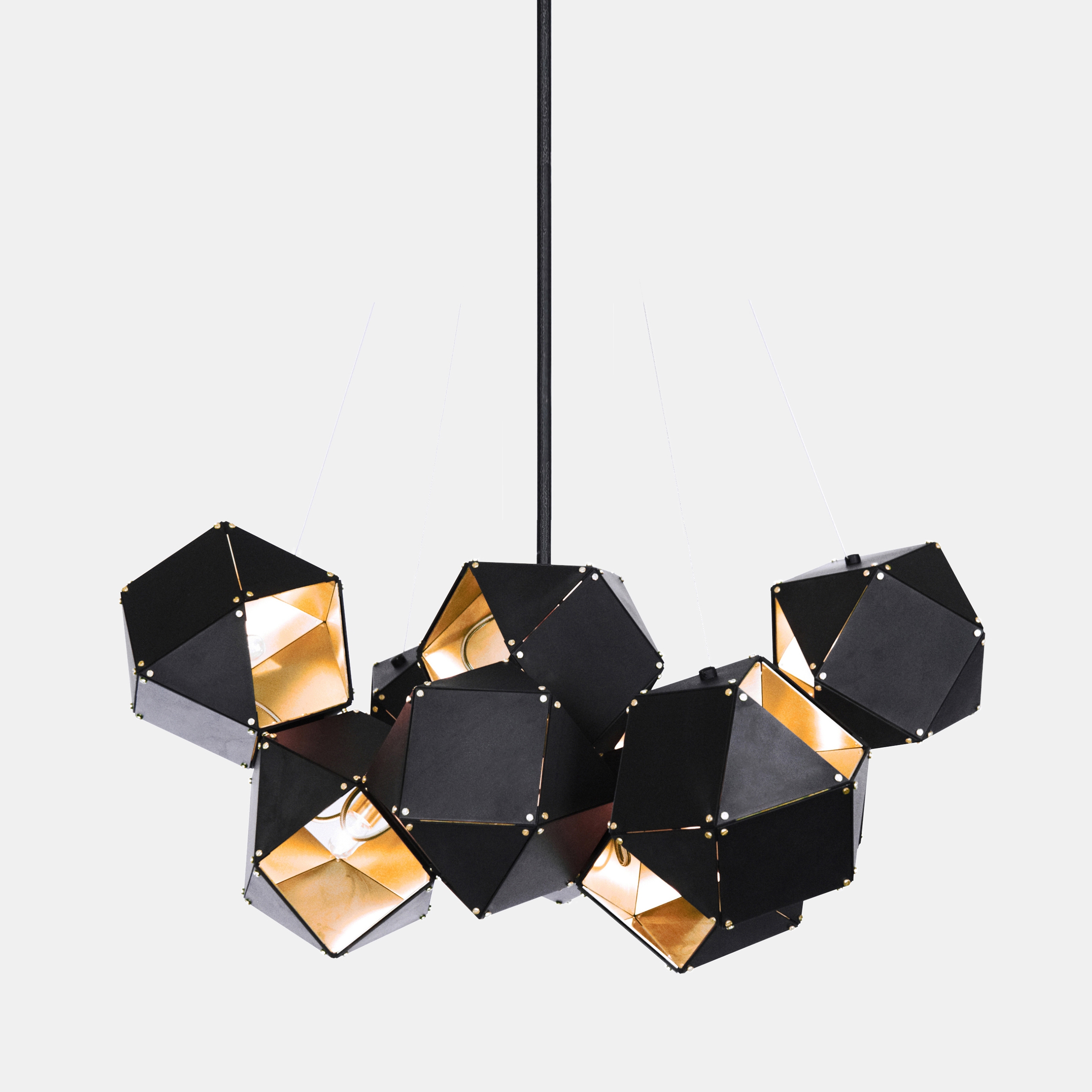 Mostra il prodotto Welles Steel Central Chandelier del produttore Gabriel Scott