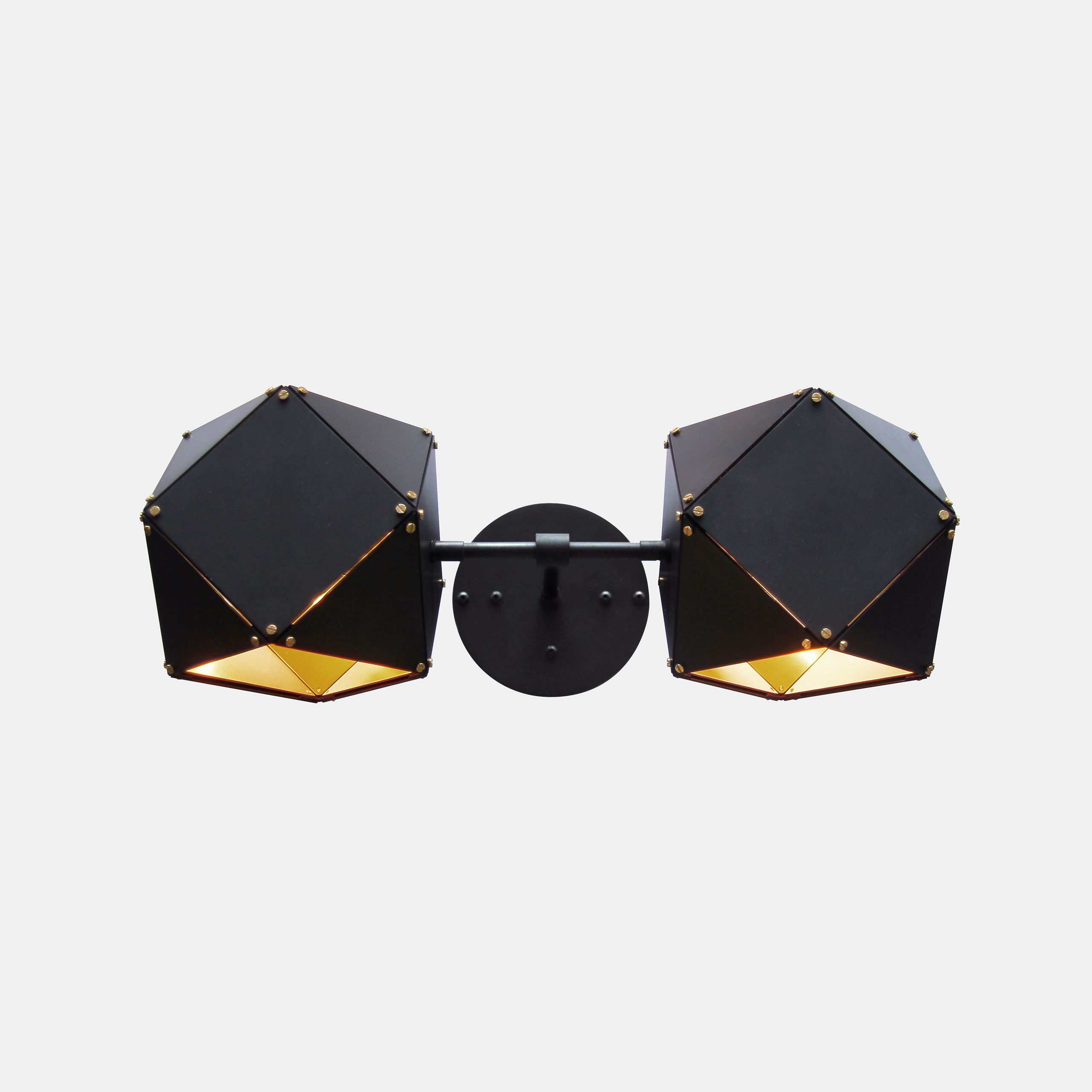 Mostra il prodotto Welles Steel Double Head Sconce del produttore Gabriel Scott