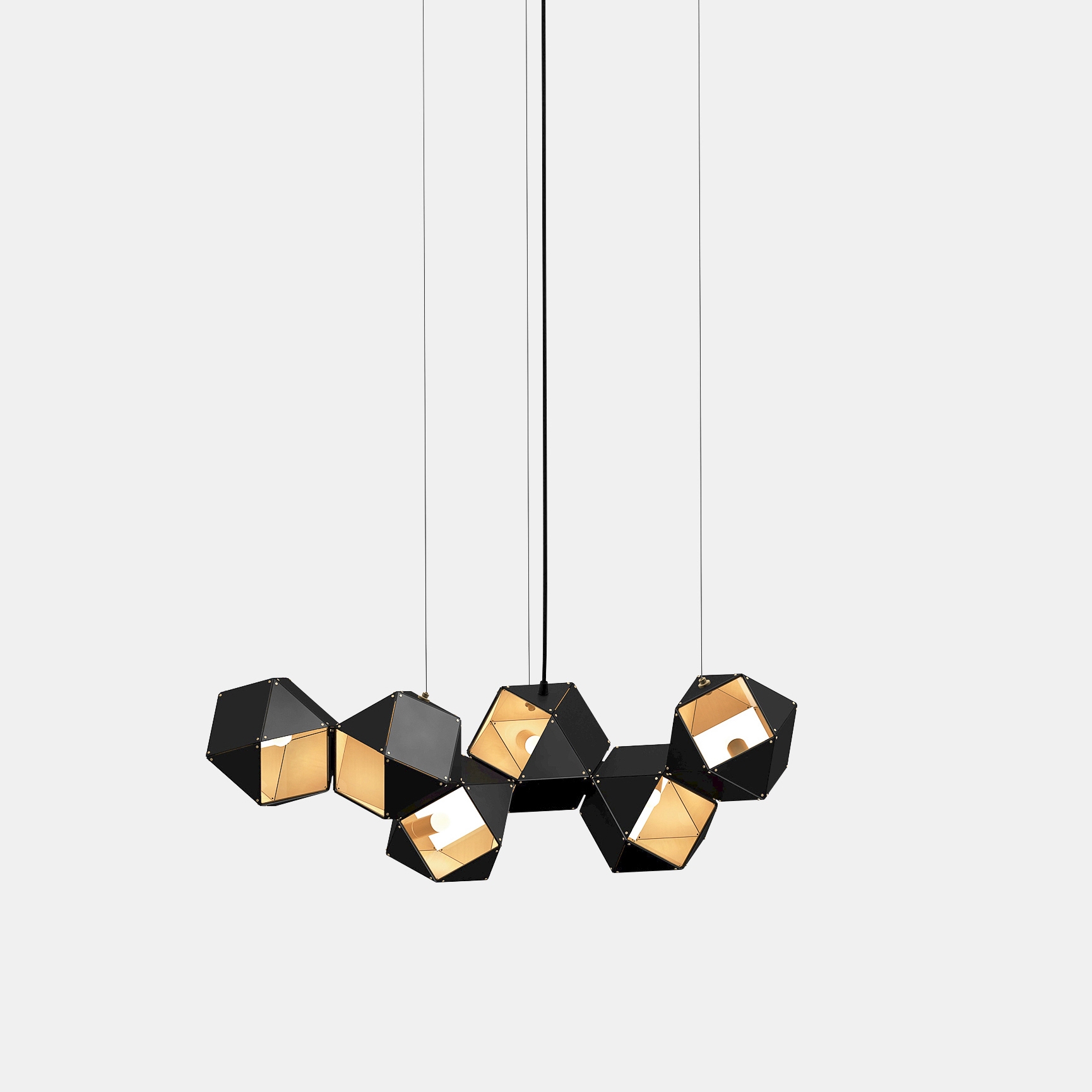 Mostra il prodotto Welles Steel Long Chandelier 6 del produttore Gabriel Scott