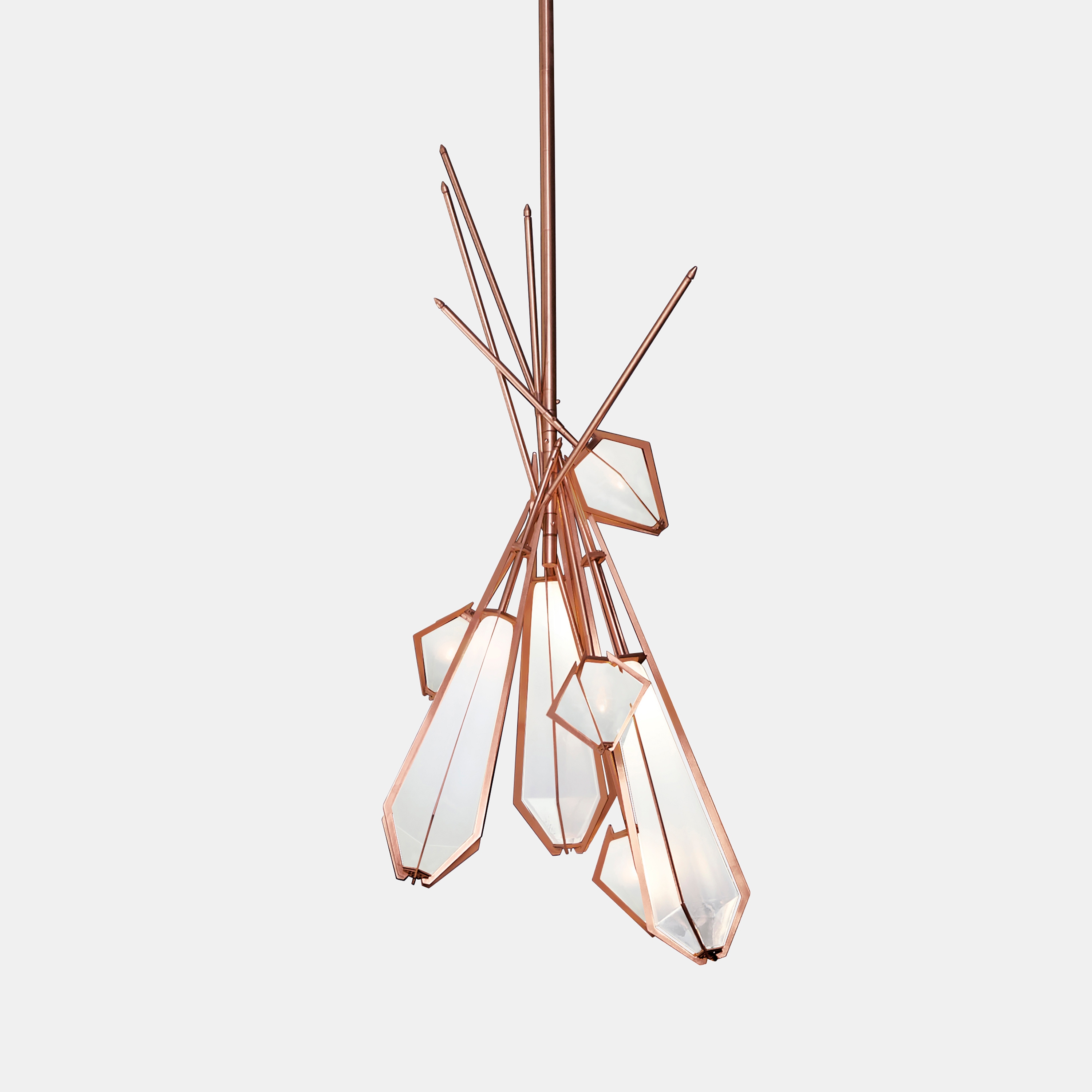 Mostra il prodotto Harlow Dried Flowers Chandelier del produttore Gabriel Scott