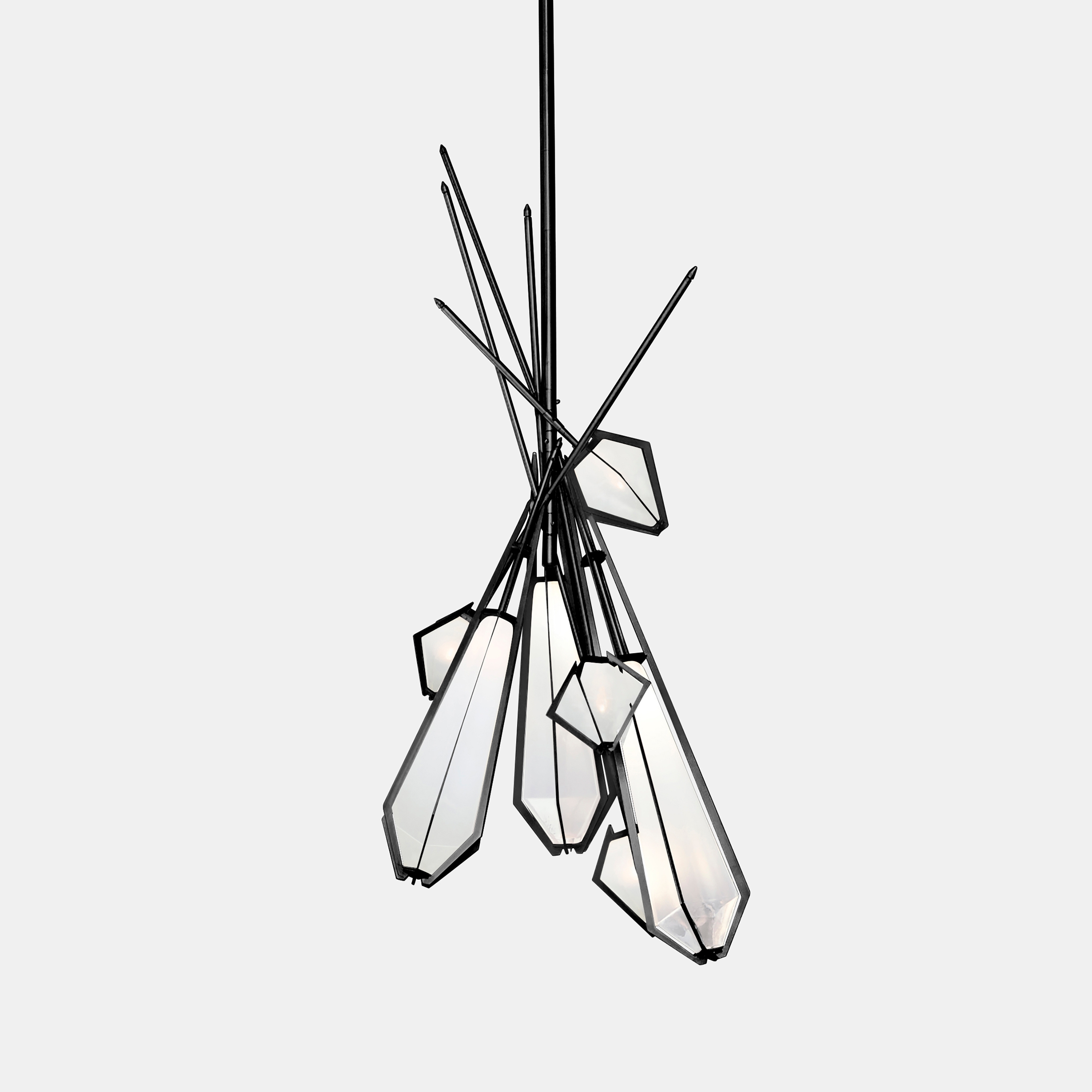Harlow Dried Flowers Chandelier