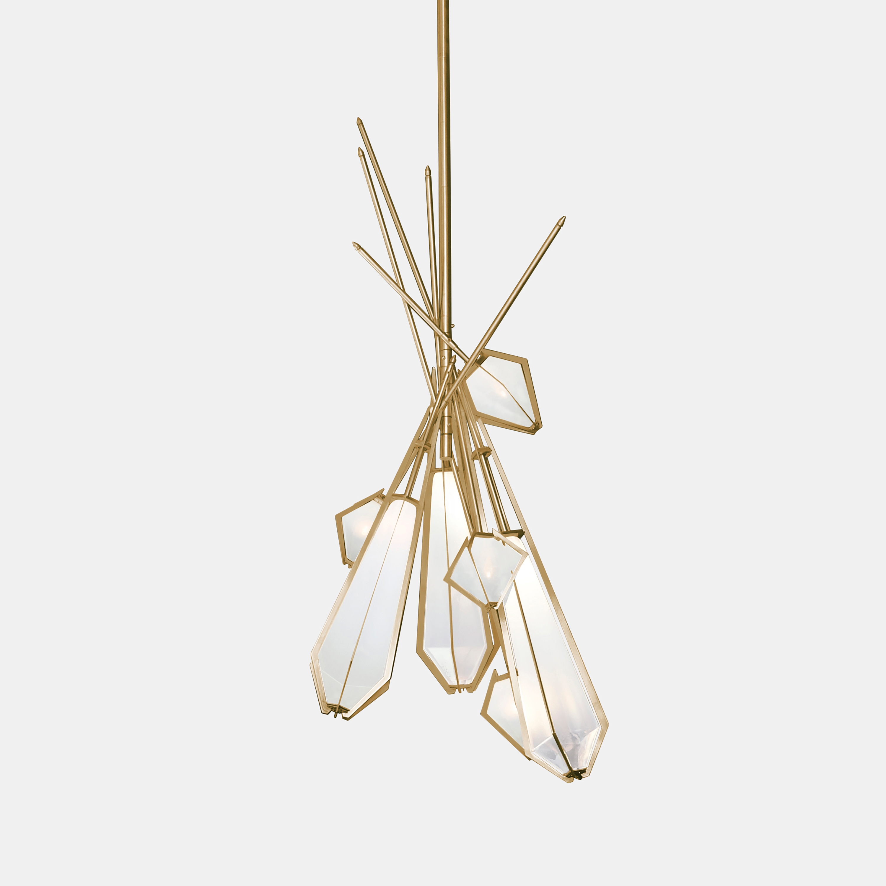 Harlow Dried Flowers Chandelier