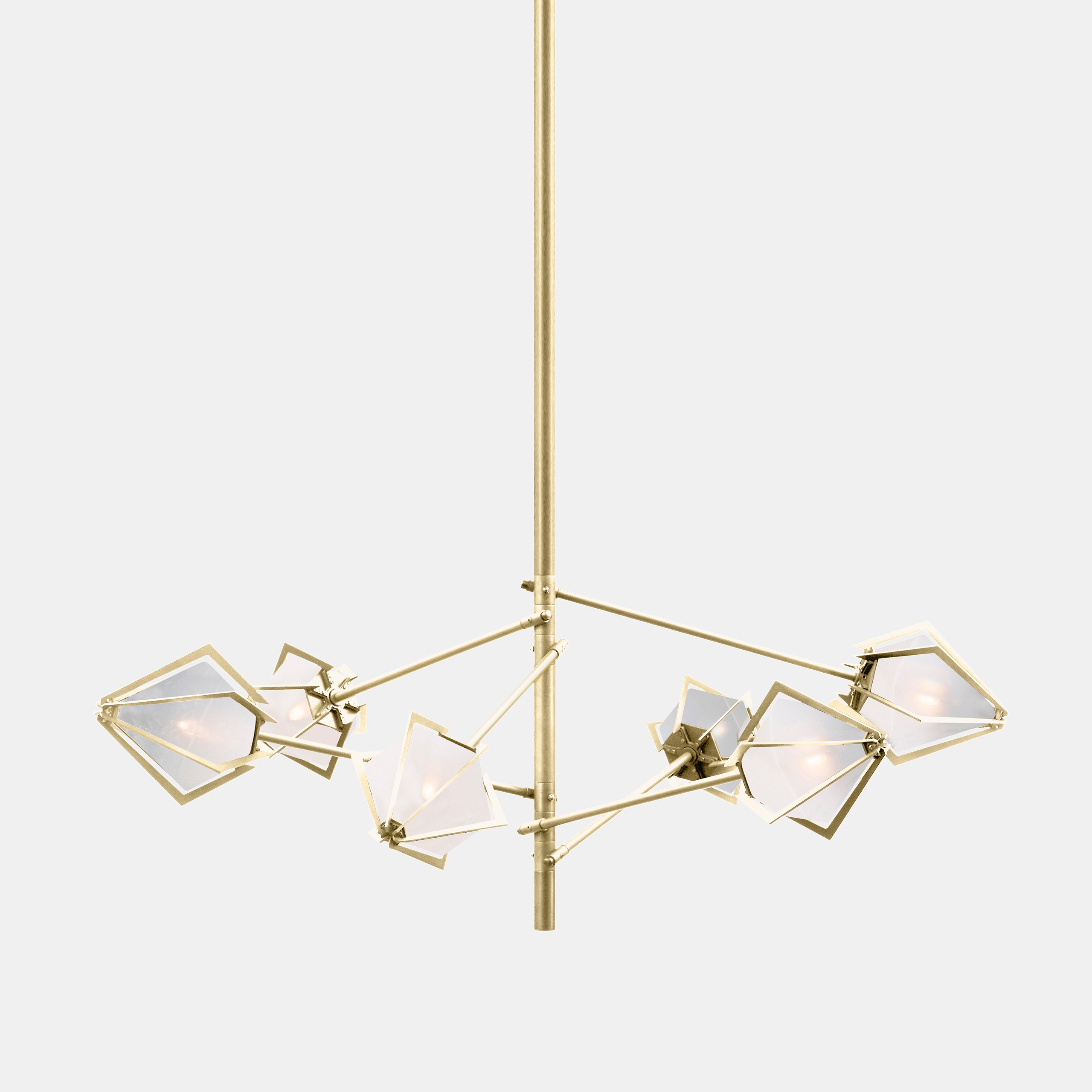 Mostra il prodotto Harlow Spoke Chandelier, Small del produttore Gabriel Scott