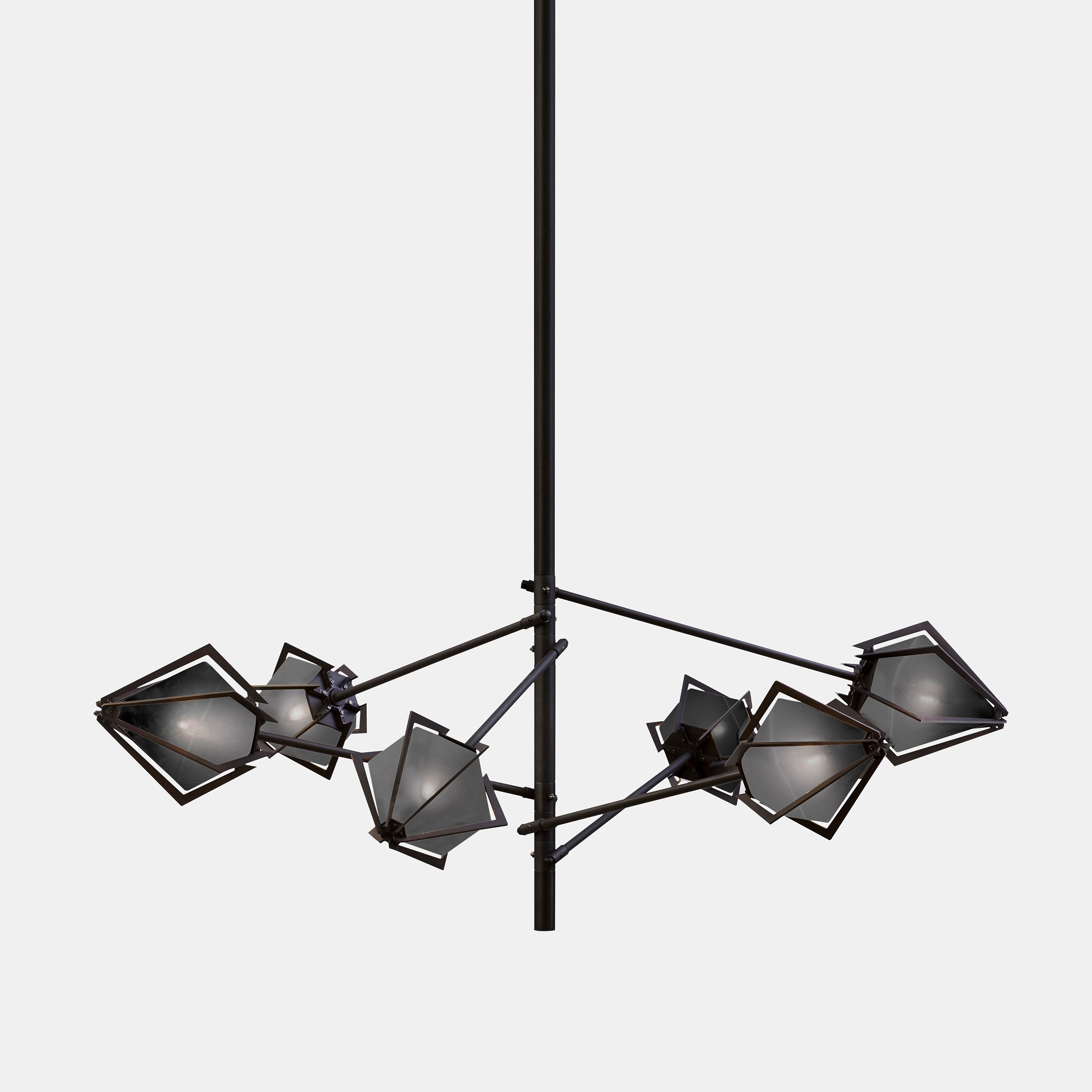 Harlow Spoke Chandelier, Small