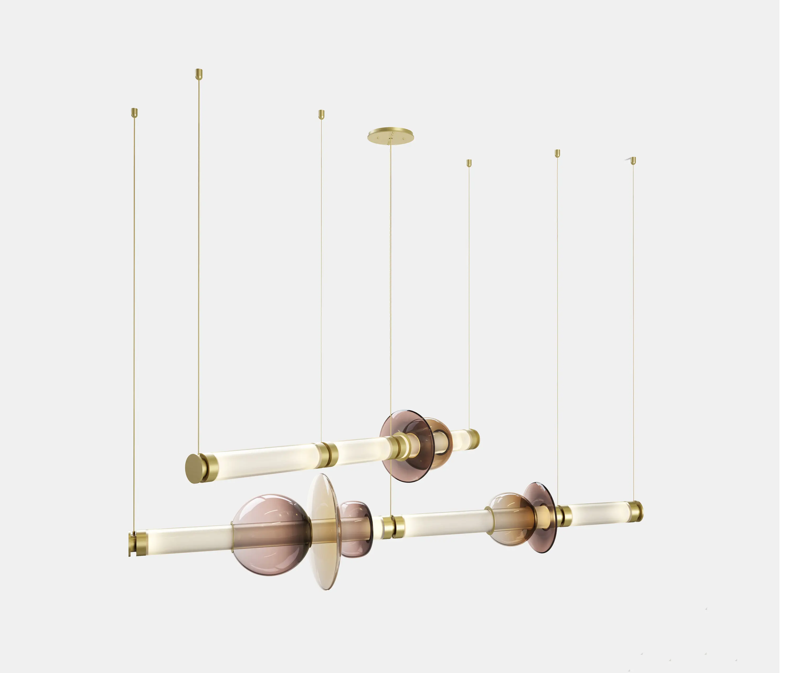Gabriel Scott - Luna Chandelier 2 Tier