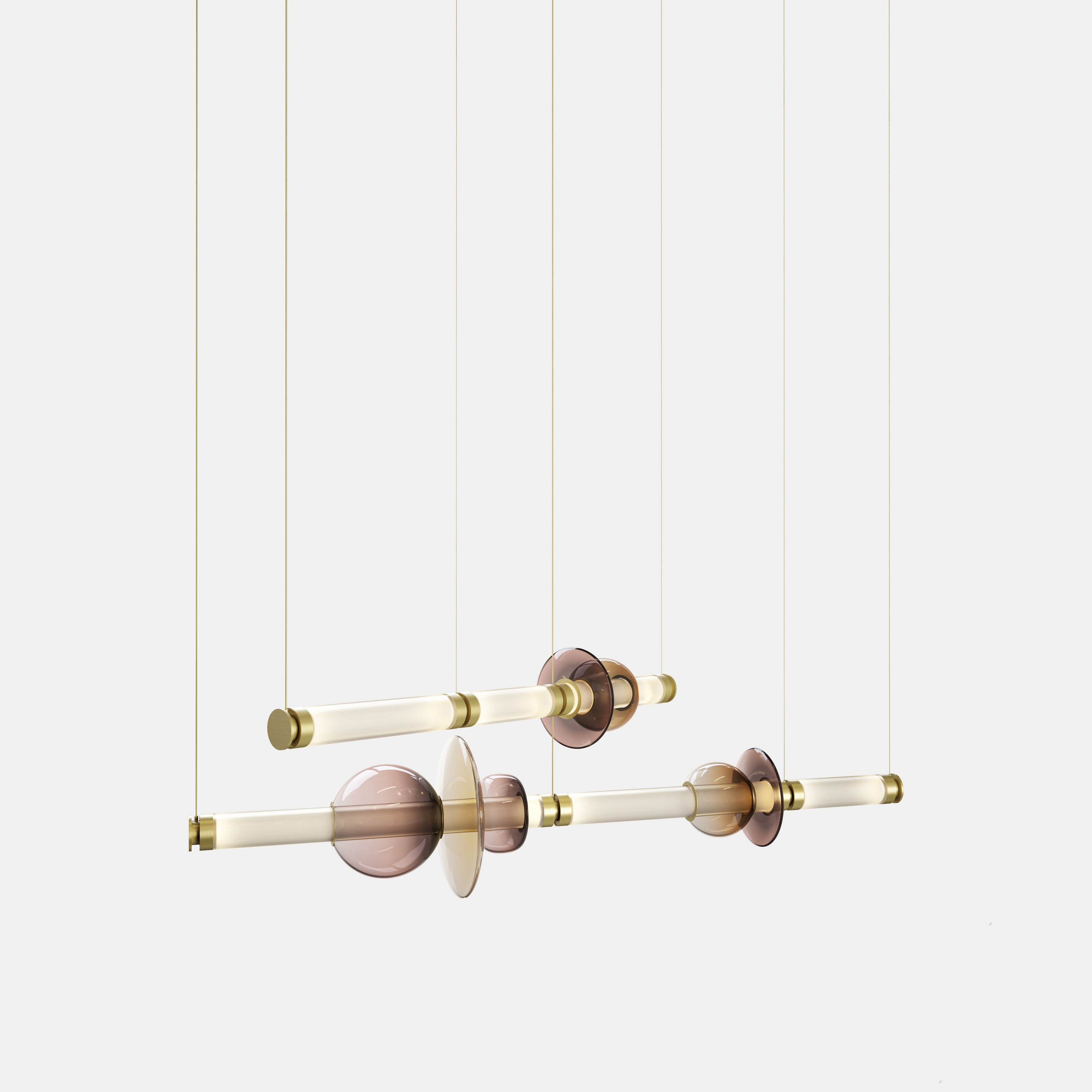 Luna Chandelier 2 Tier