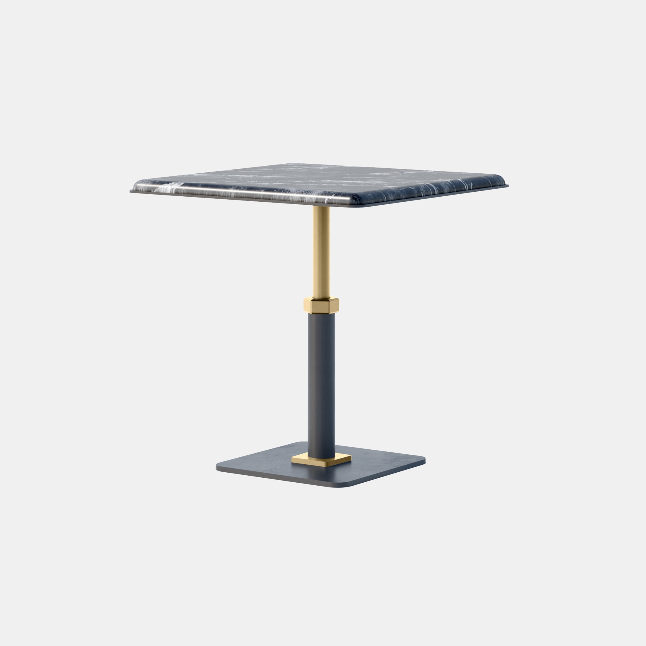 Pedestal Square Side Table