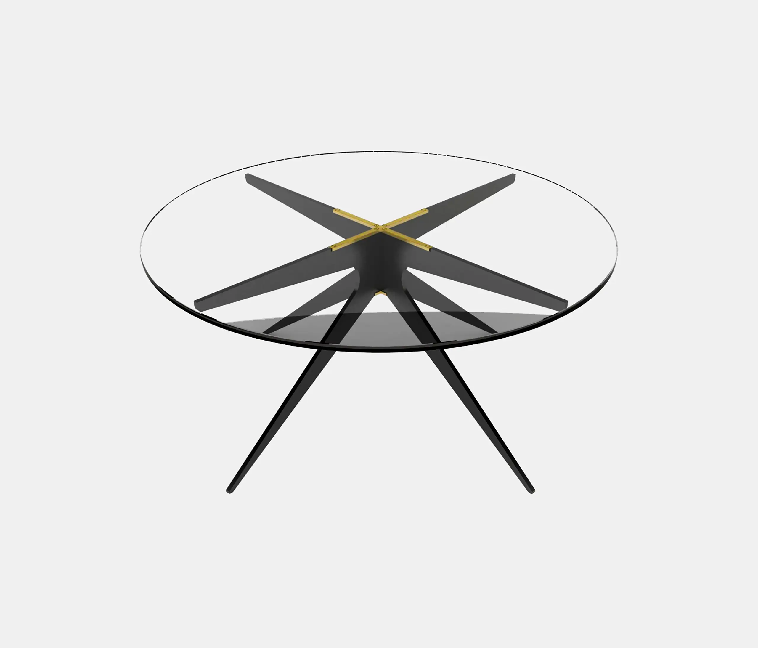 Gabriel Scott - Dean Round Coffee Table