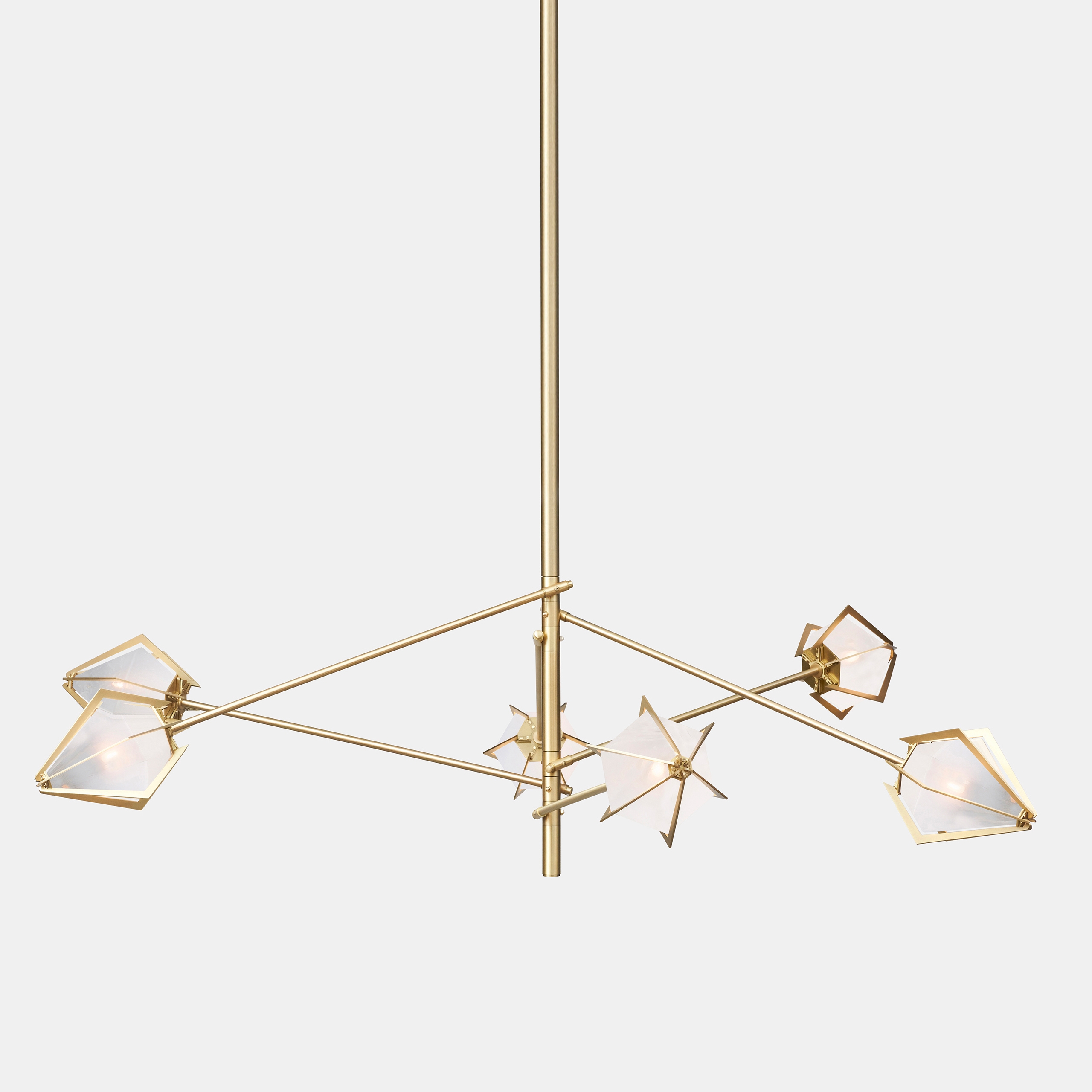 Mostrar el producto Harlow Spoke Chandelier, Large del fabricante Gabriel Scott