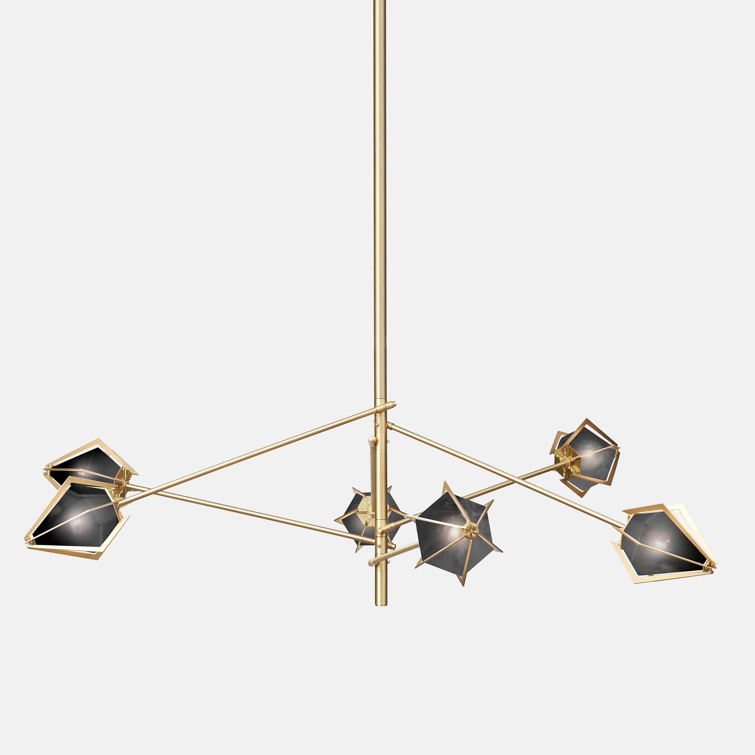 Harlow Spoke Chandelier, Large