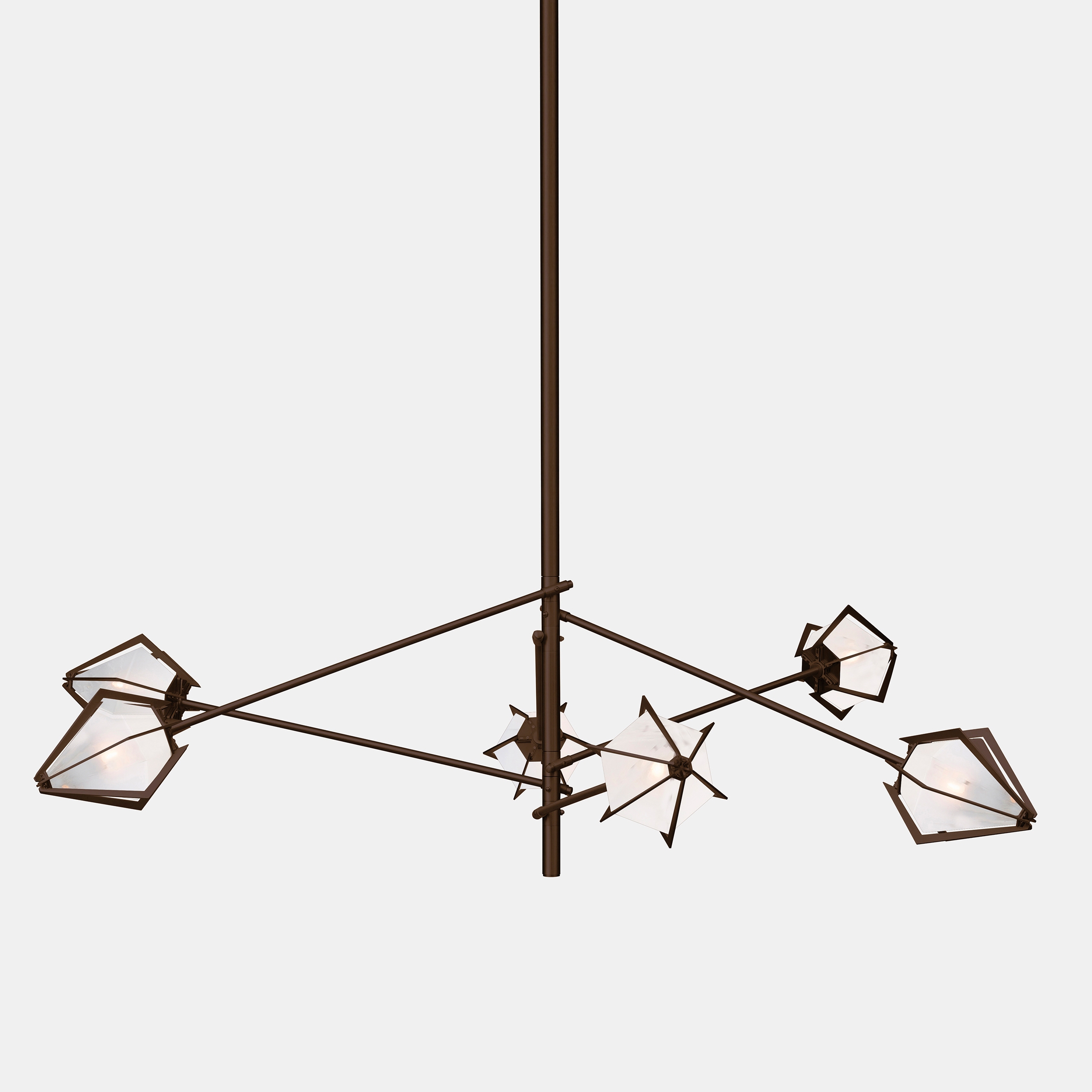Harlow Spoke Chandelier, Large