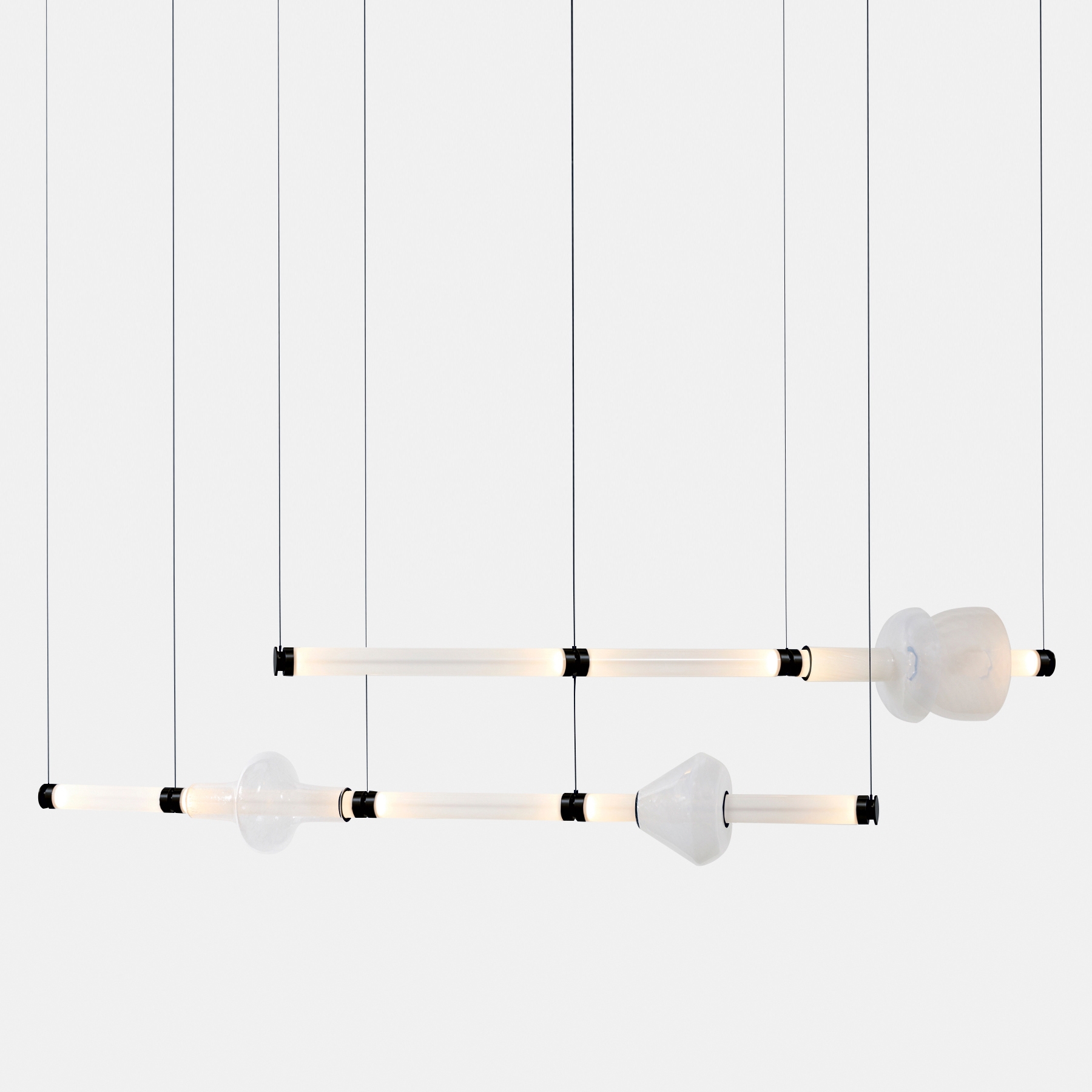 Luna Kaleido Chandelier XL 2 Tier Option A