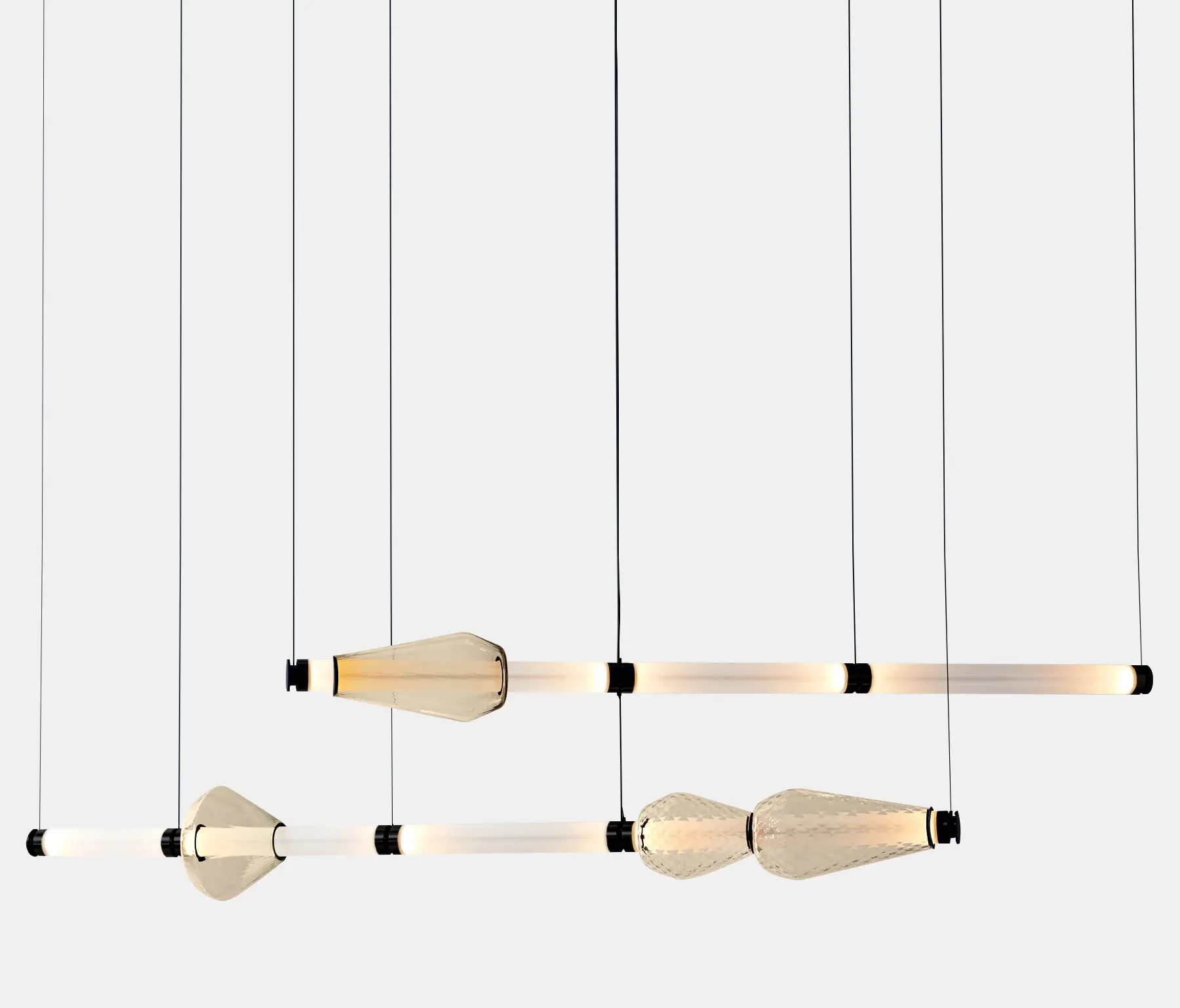 Gabriel Scott - Luna Kaleido Chandelier XL 2 Tier Option B