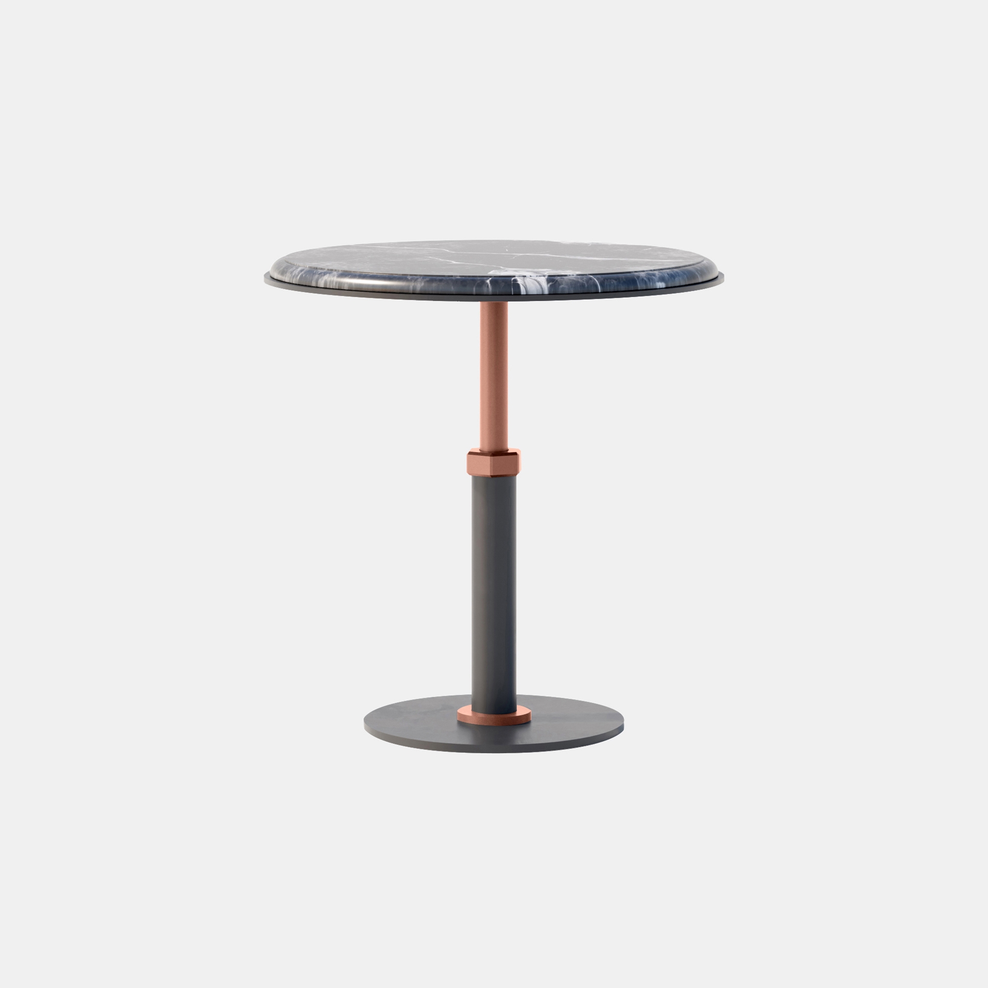 Pedestal Round Side Table