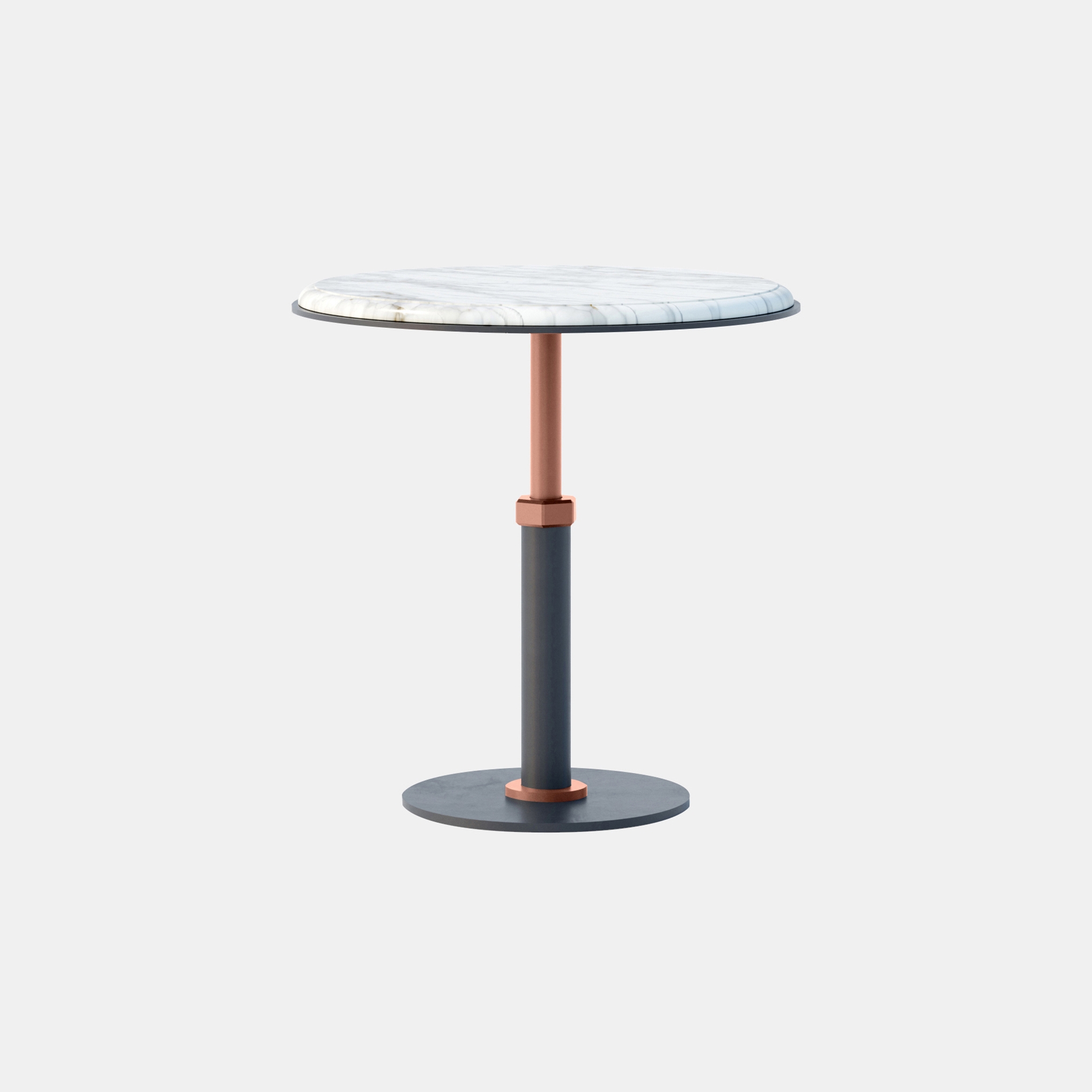 Pedestal Round Side Table