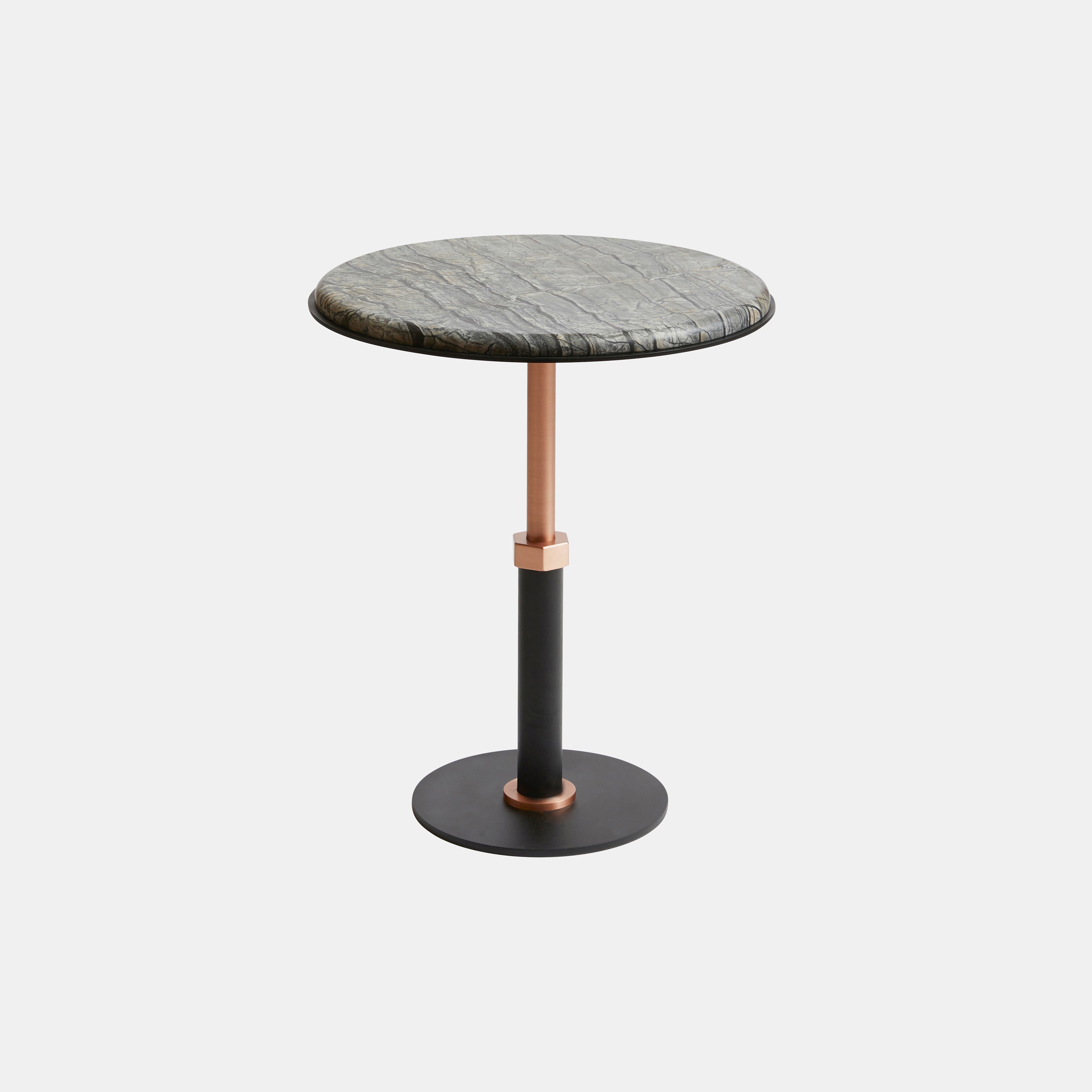 Pedestal Round Side Table