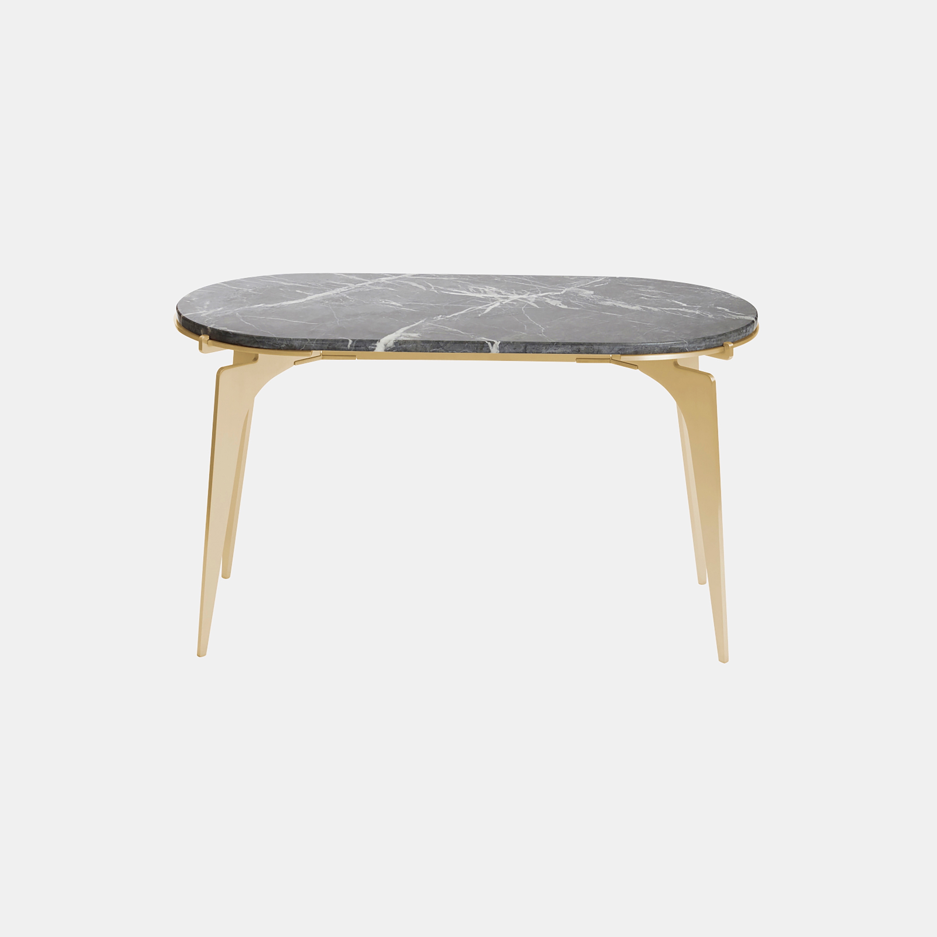 Prong Racetrack Side Table