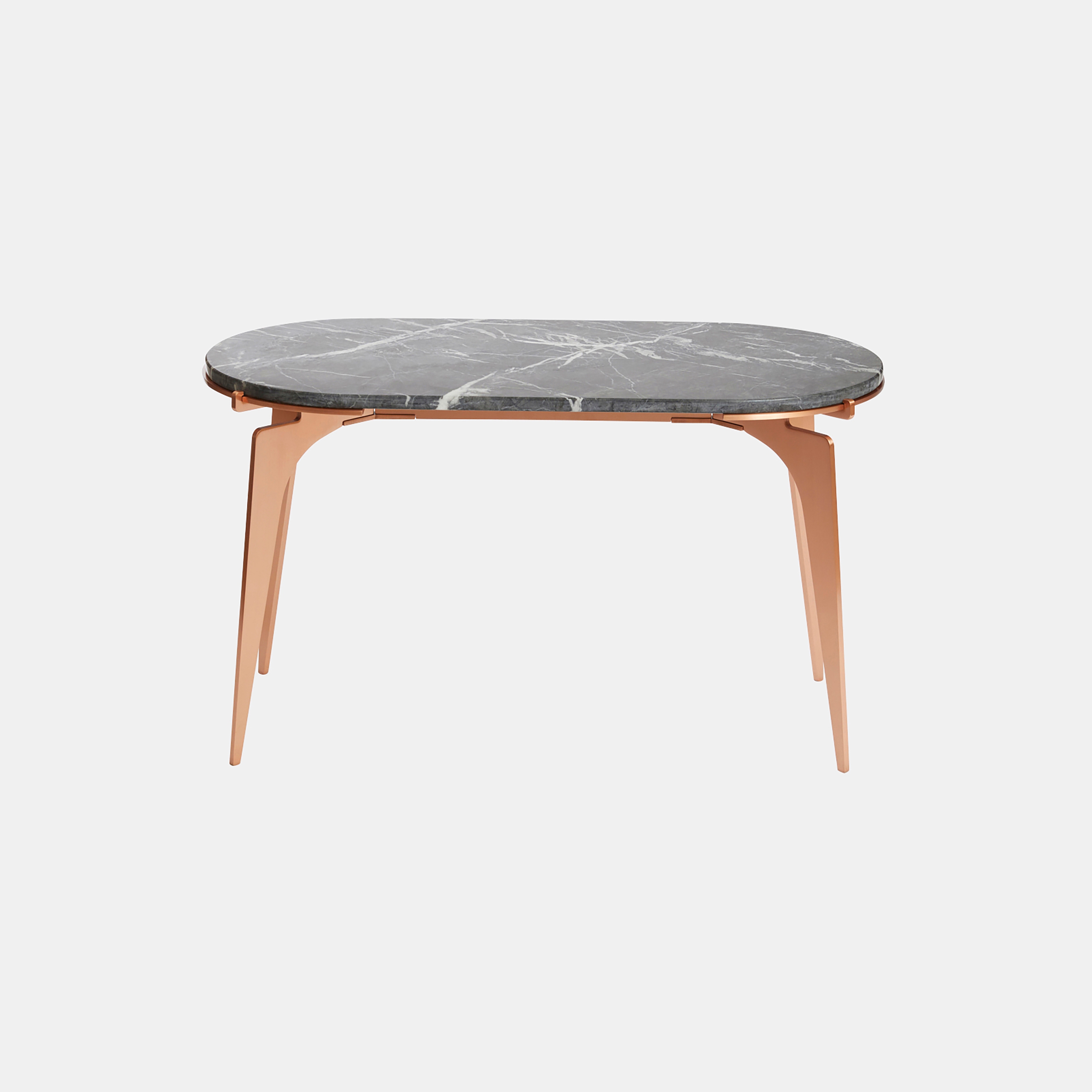 Prong Racetrack Side Table