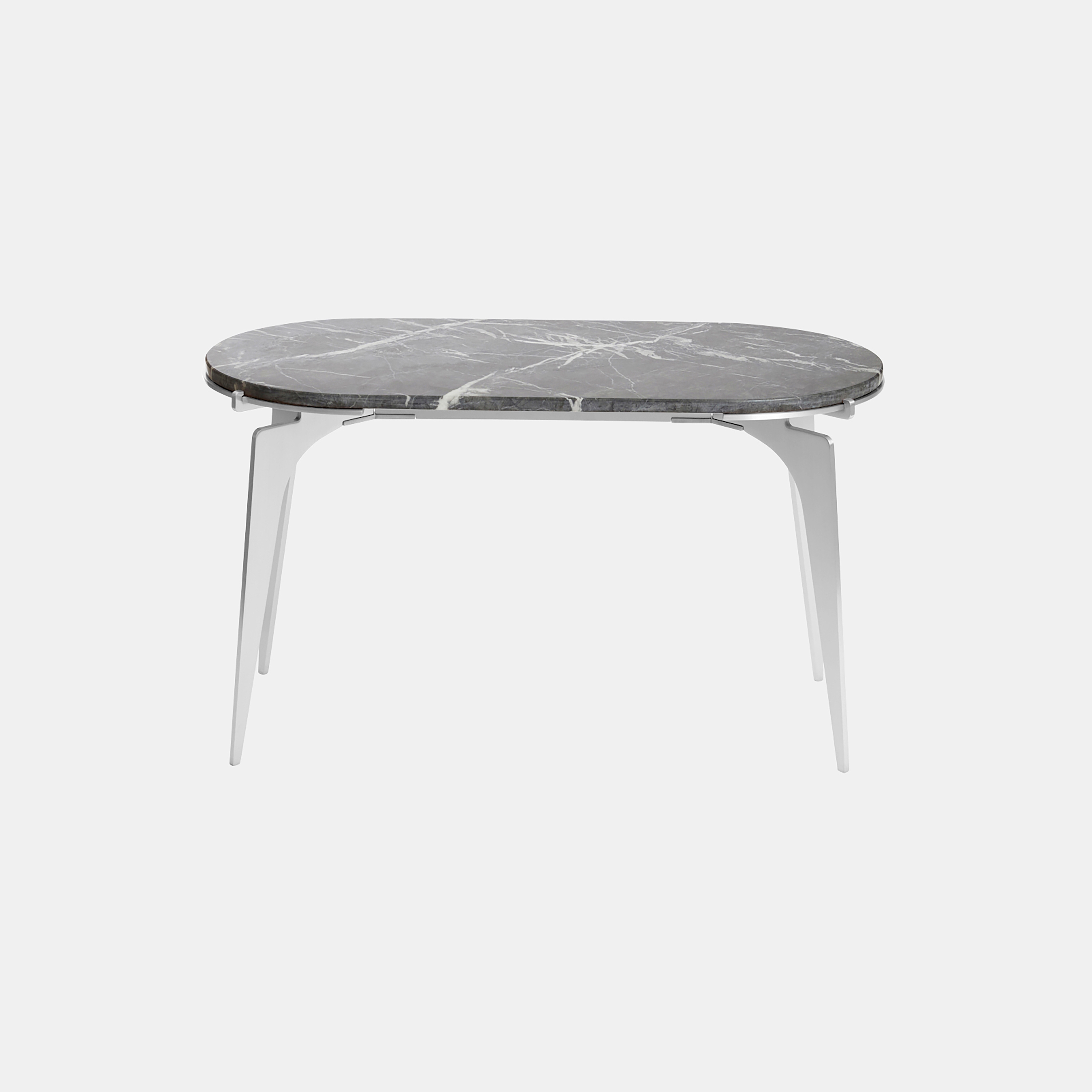Prong Racetrack Side Table