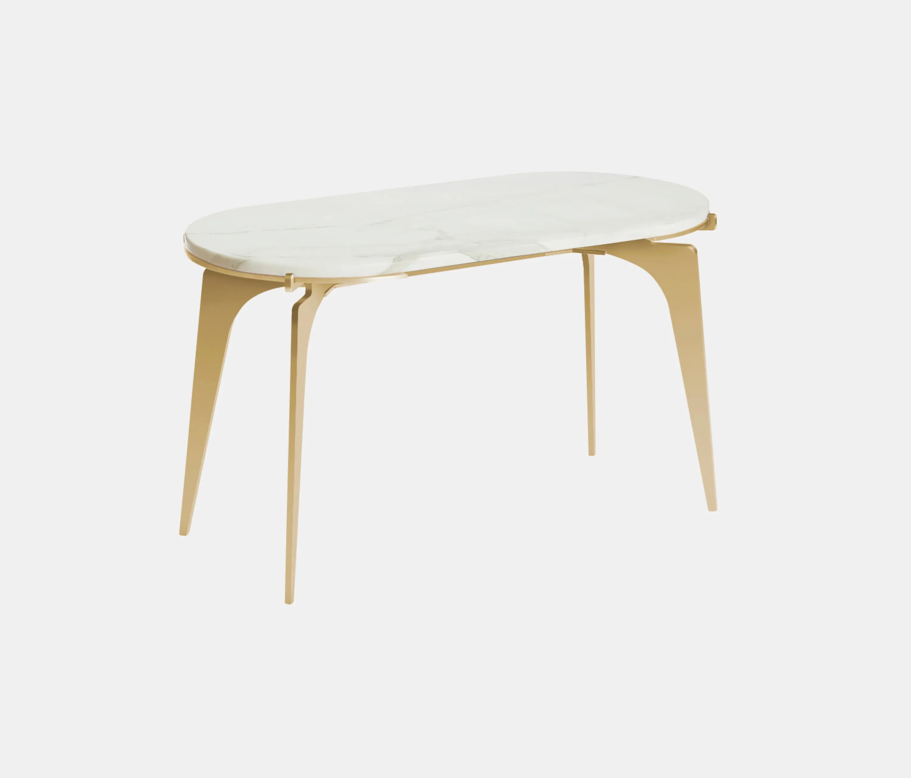 Gabriel Scott - Prong Racetrack Side Table
