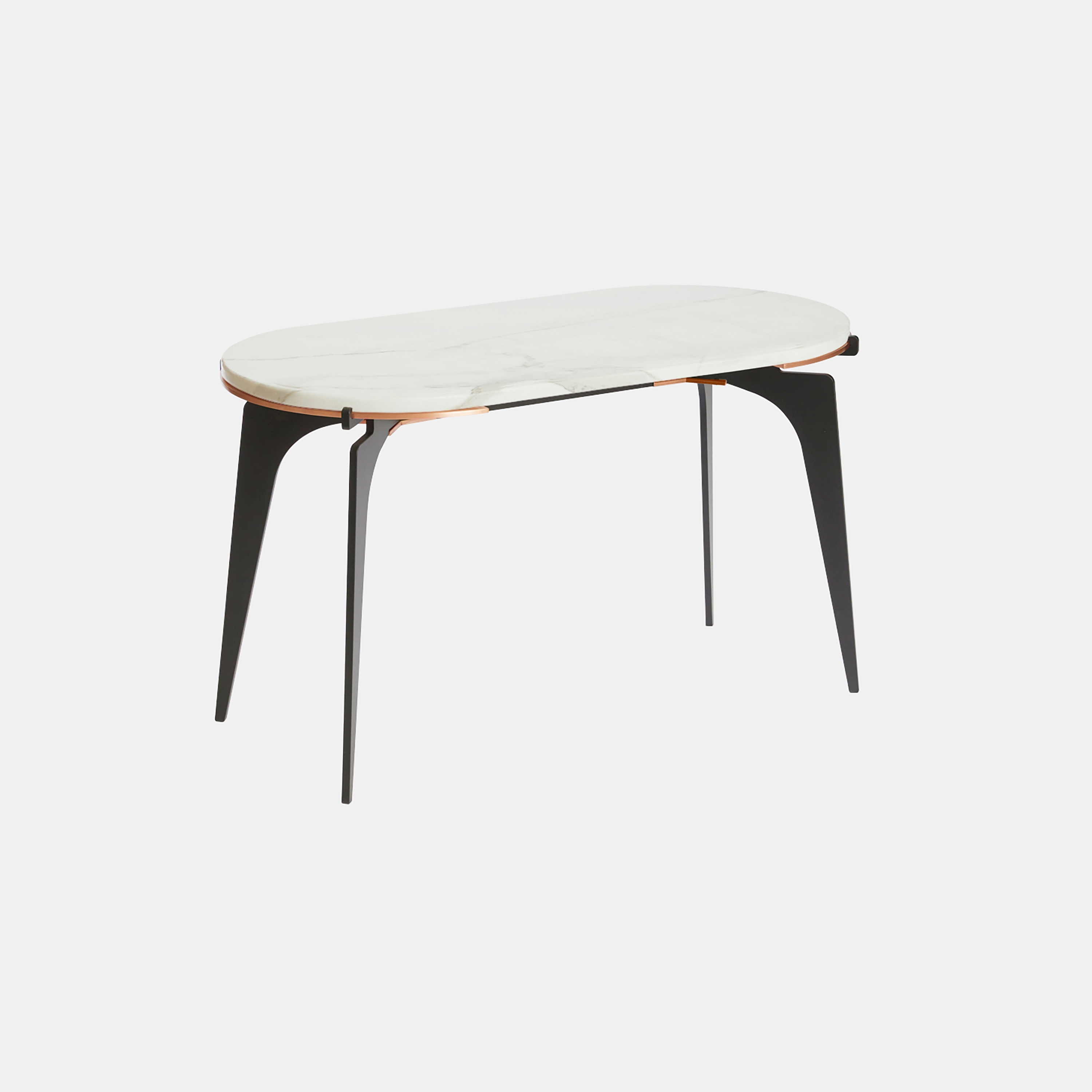 Prong Racetrack Side Table