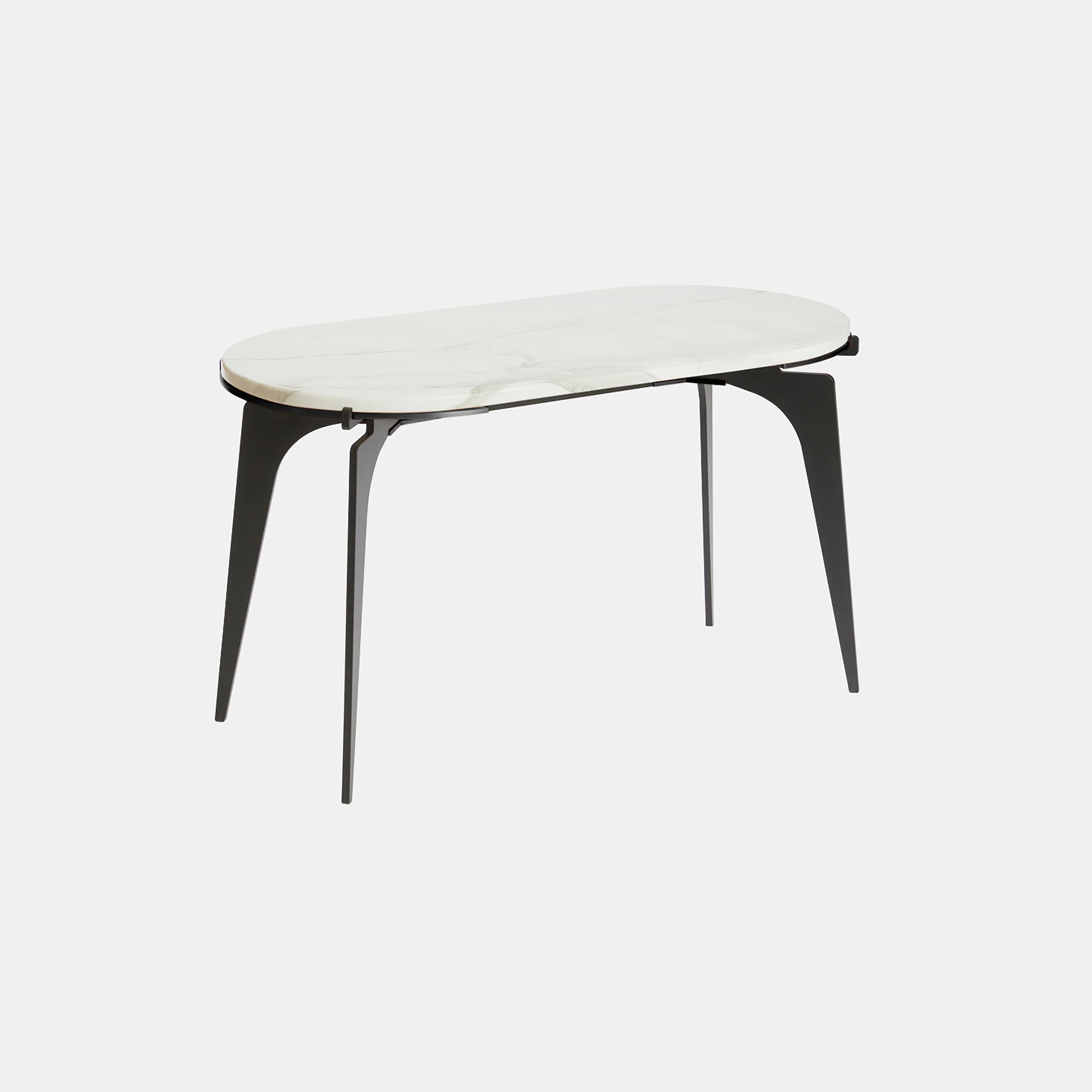 Prong Racetrack Side Table