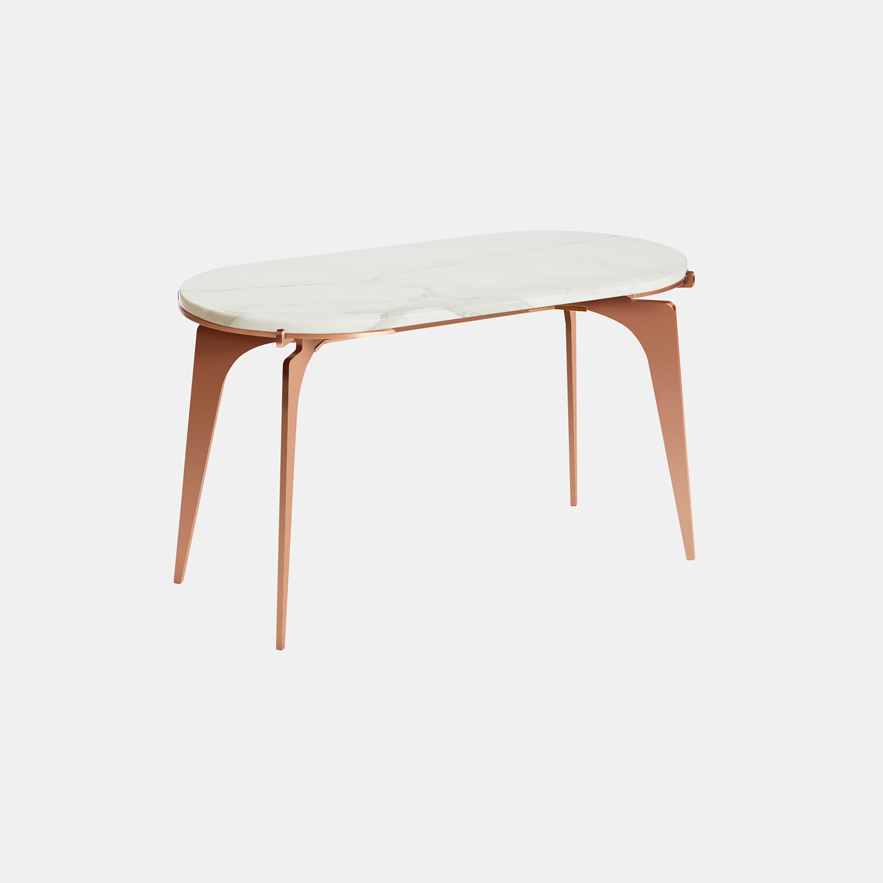 Prong Racetrack Side Table