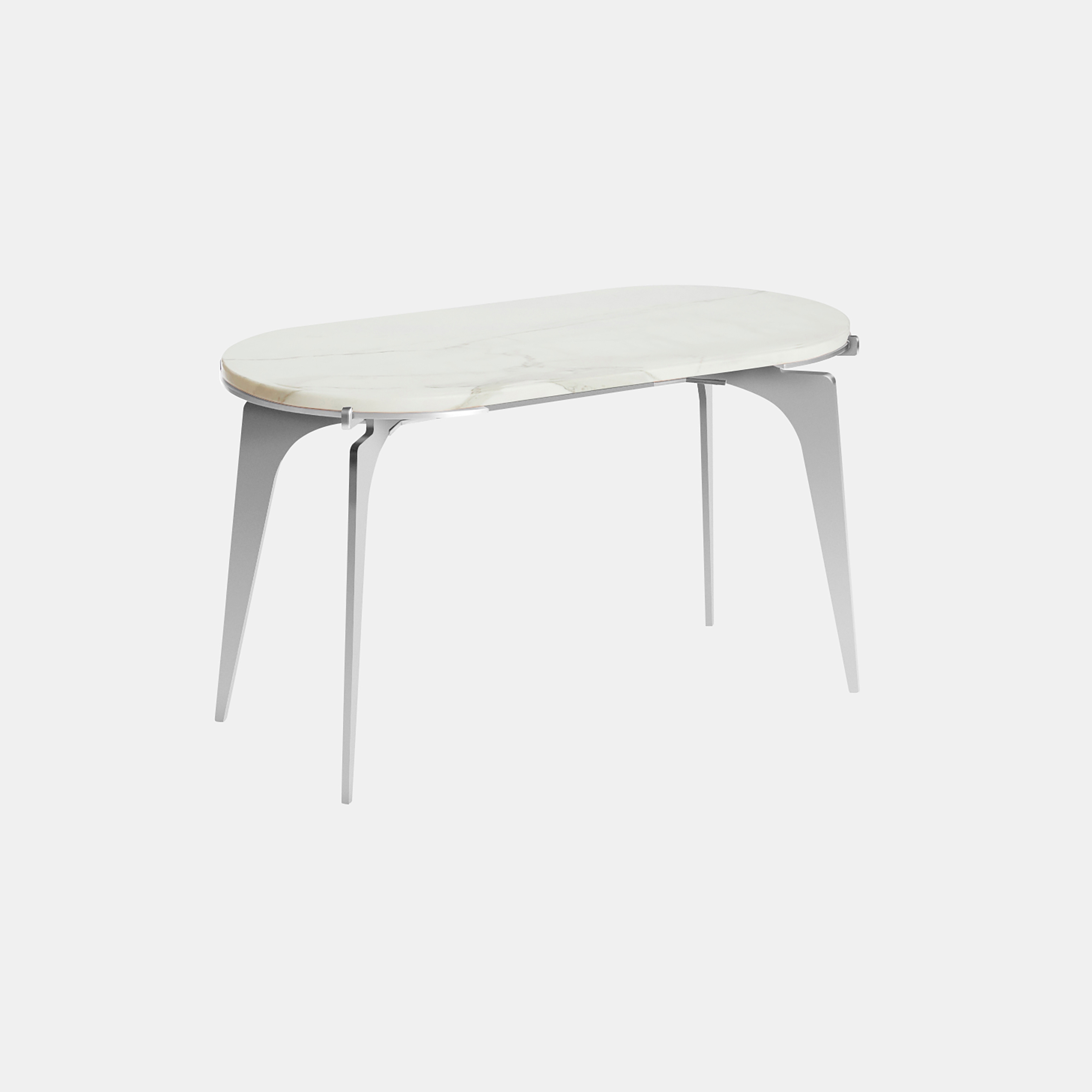 Prong Racetrack Side Table