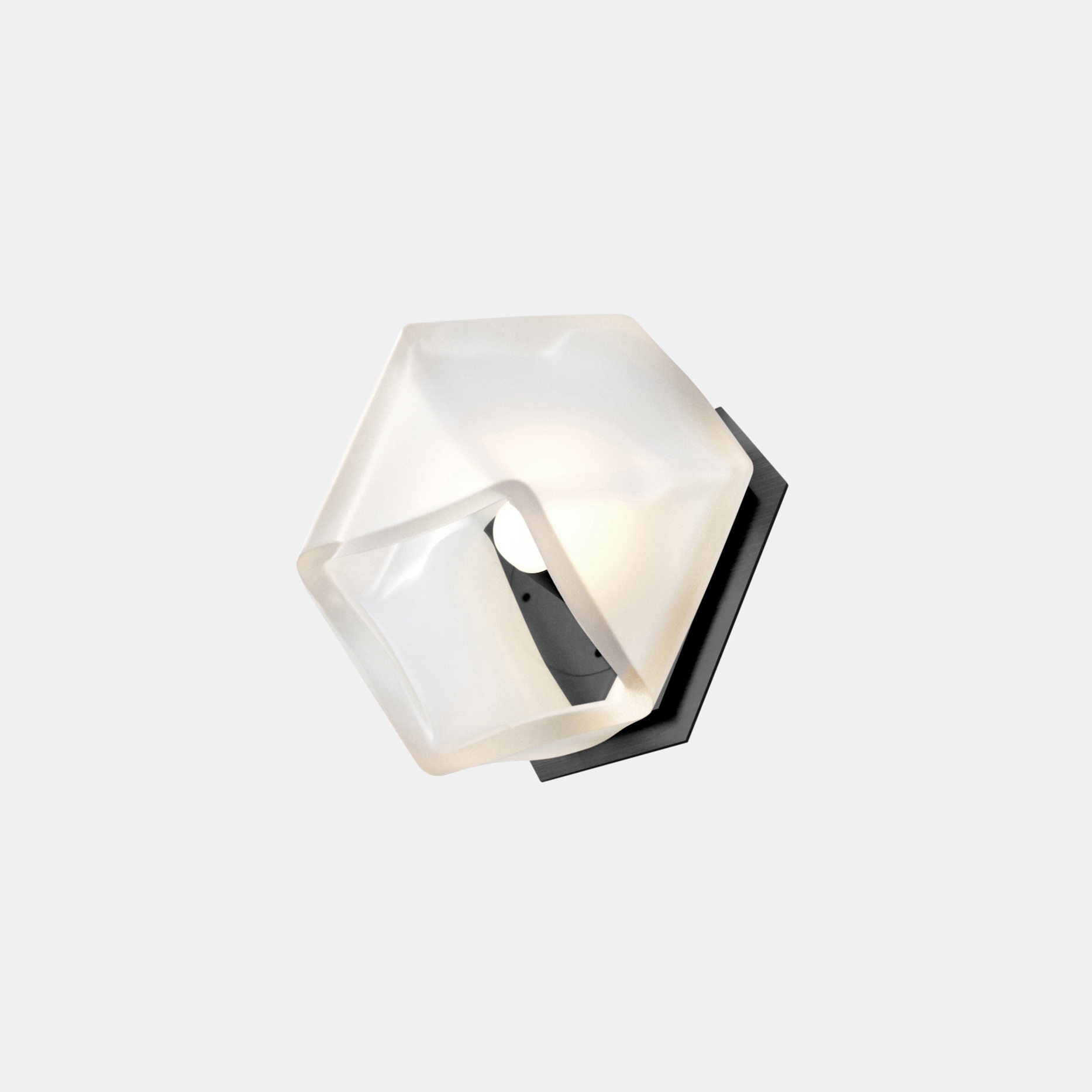 Mostrar el producto Welles Double-Blown Glass Sconce del fabricante Gabriel Scott