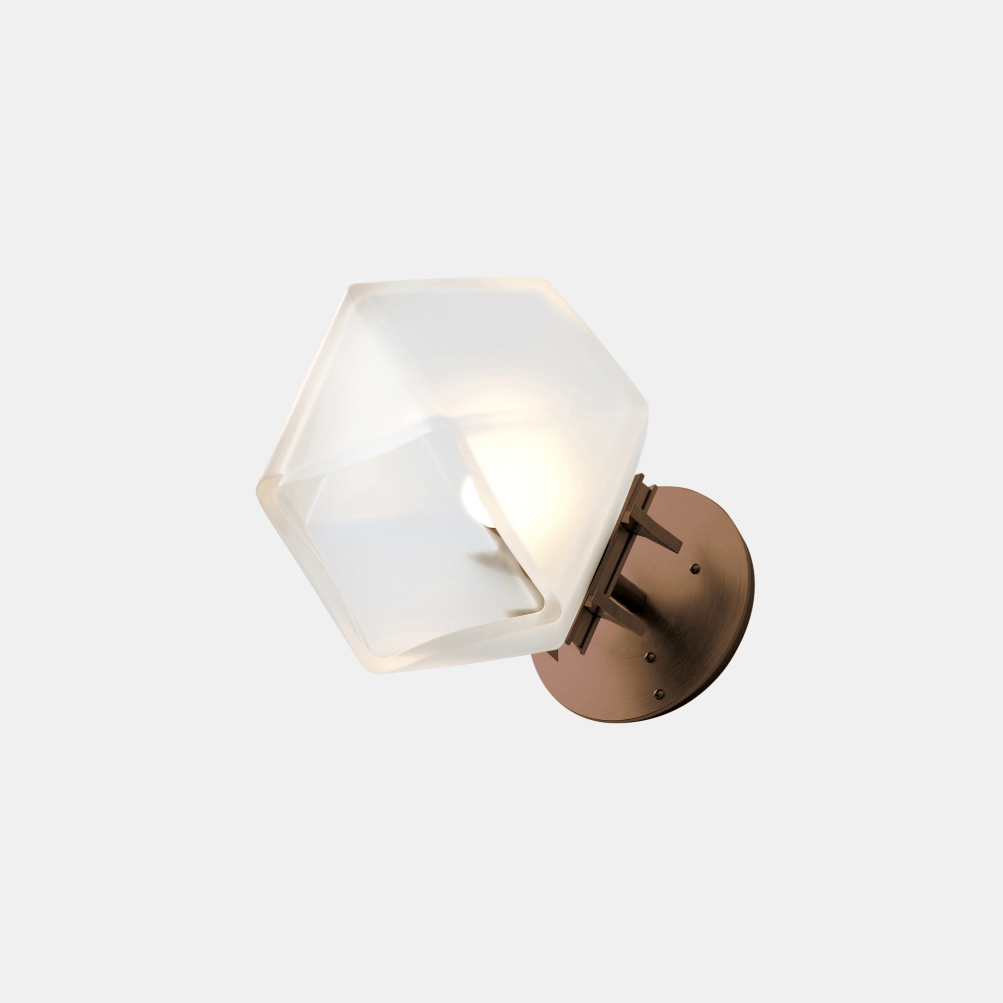 Welles Glass Single Wall Sconce