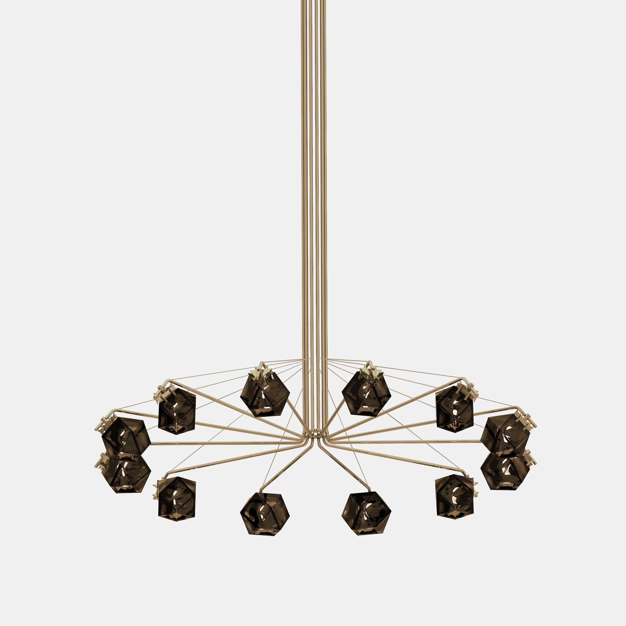 Welles Central Chandelier 12 by Alessandro Munge
