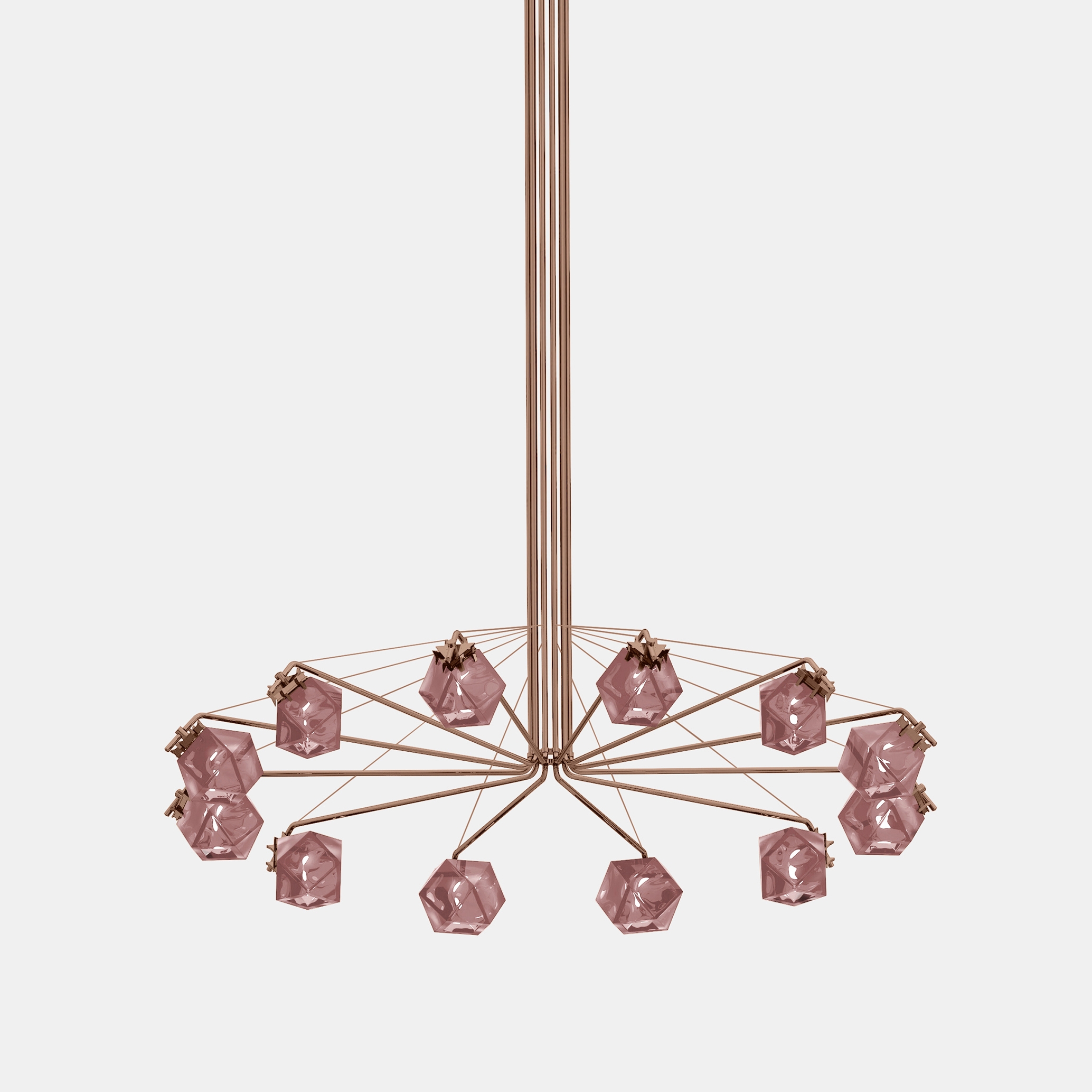 Welles Central Chandelier 12 by Alessandro Munge