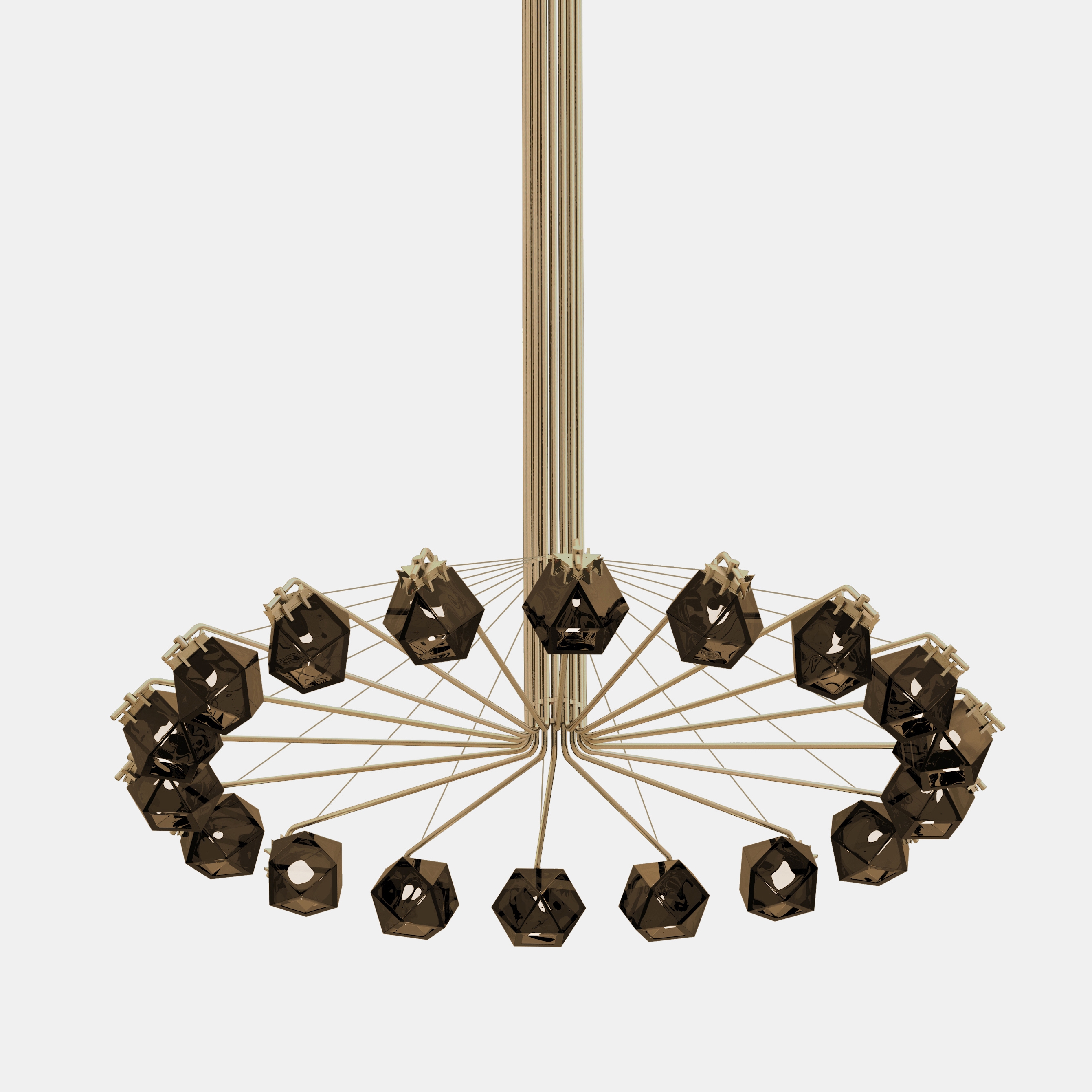 Mostrar el producto Welles Central Chandelier 18 by Alessandro Munge del fabricante Gabriel Scott