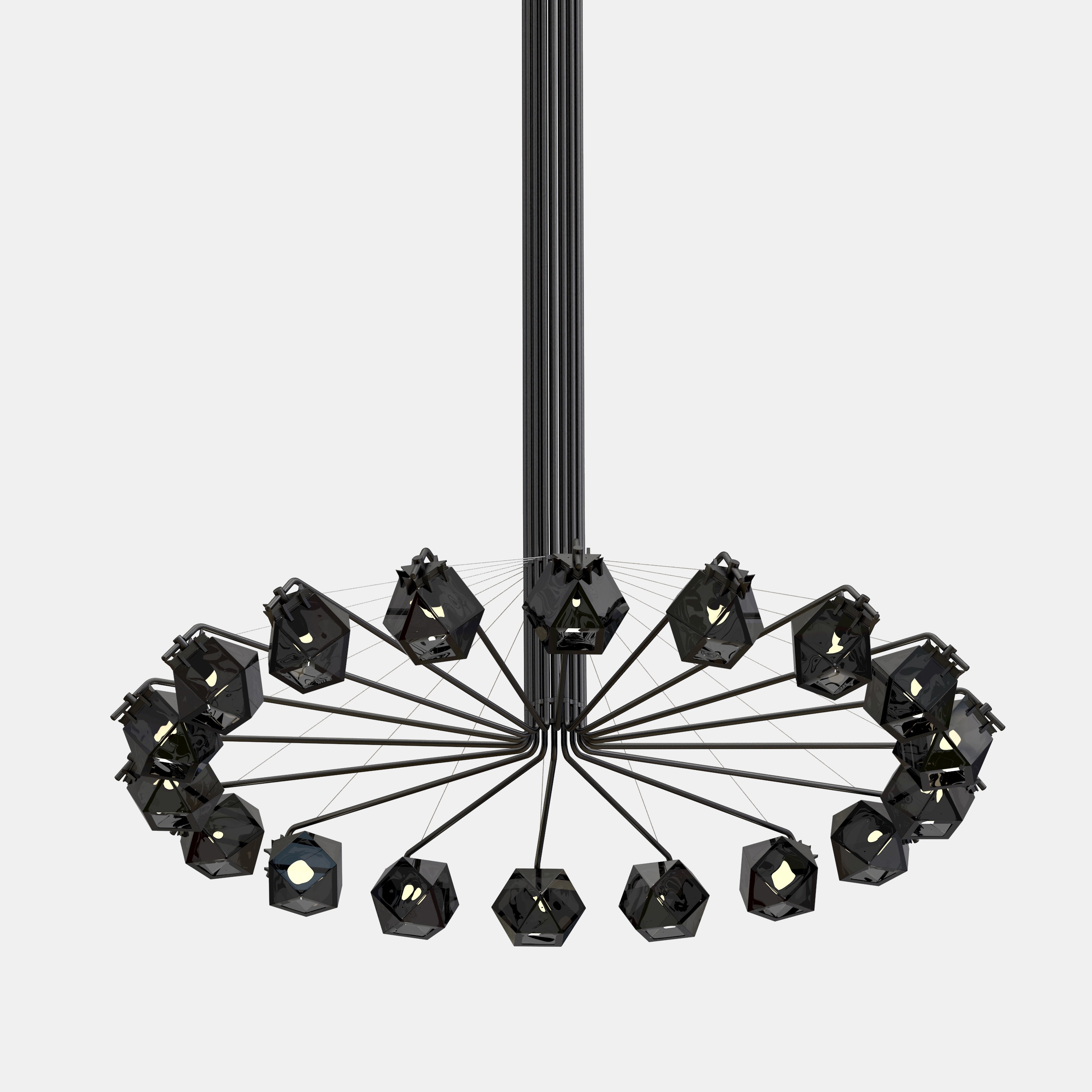 Welles Central Chandelier 18 by Alessandro Munge
