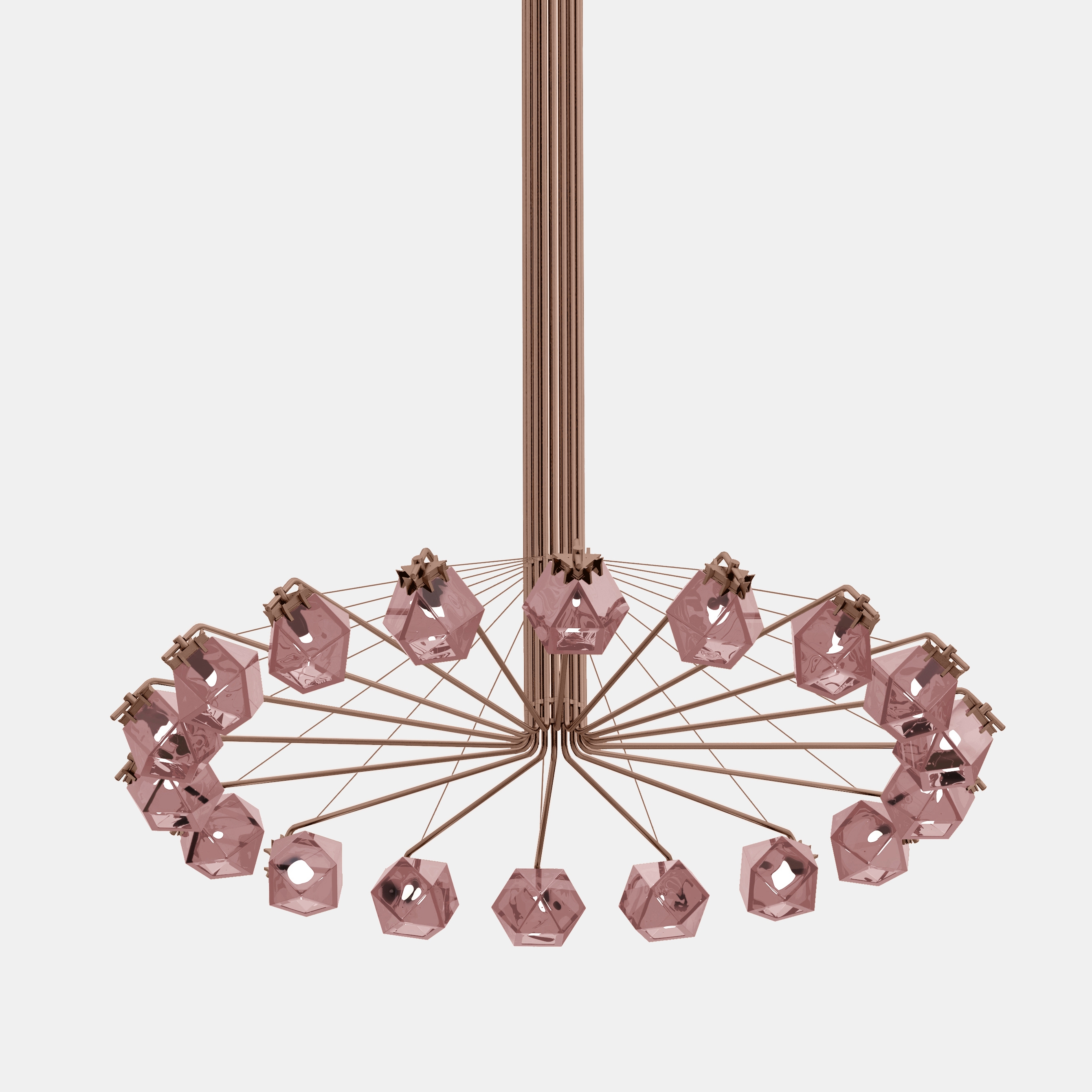 Welles Central Chandelier 18 by Alessandro Munge