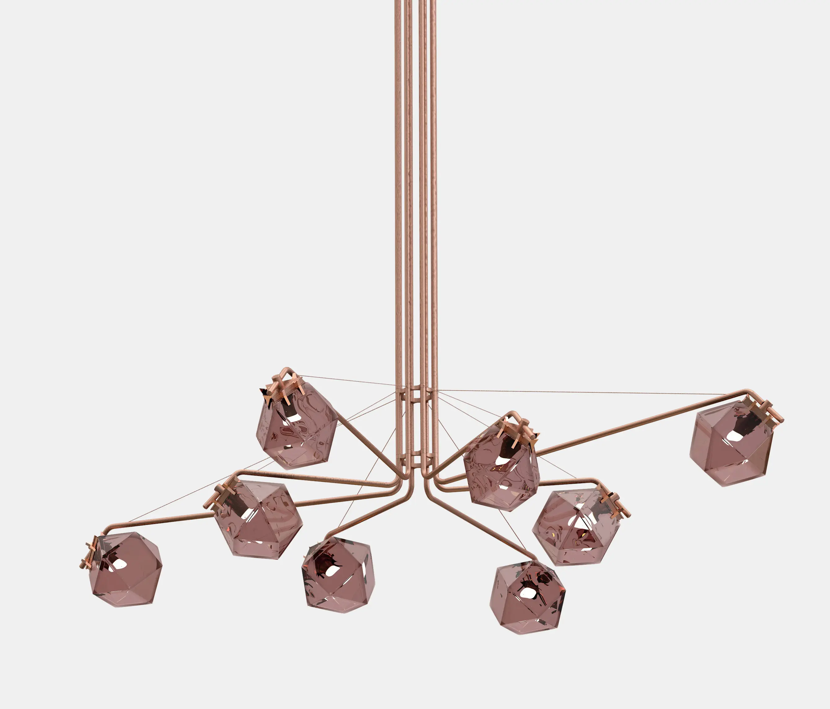 Gabriel Scott - Welles Central Chandelier 8 by Alessandro Munge