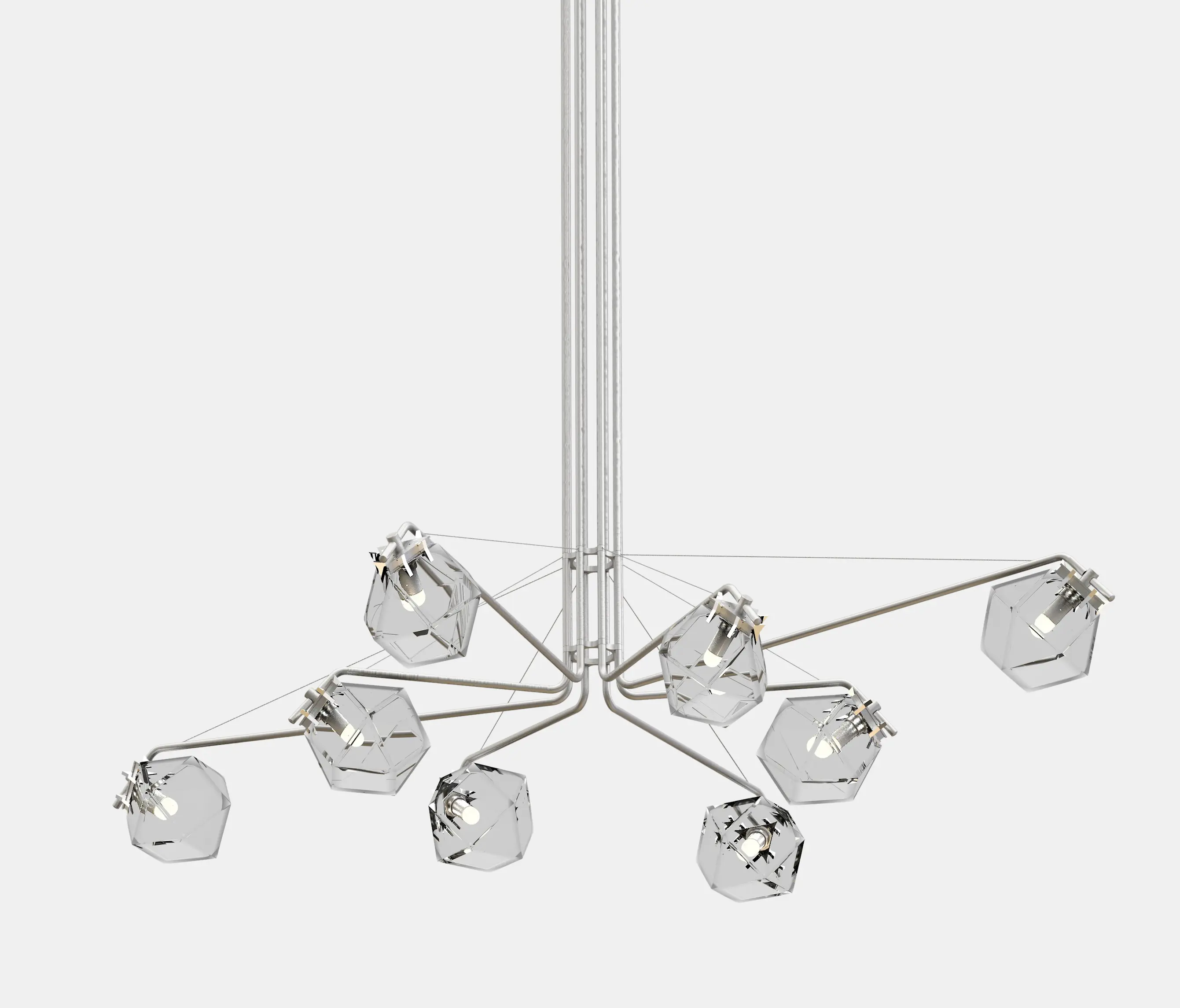Gabriel Scott - Welles Central Chandelier 8 by Alessandro Munge