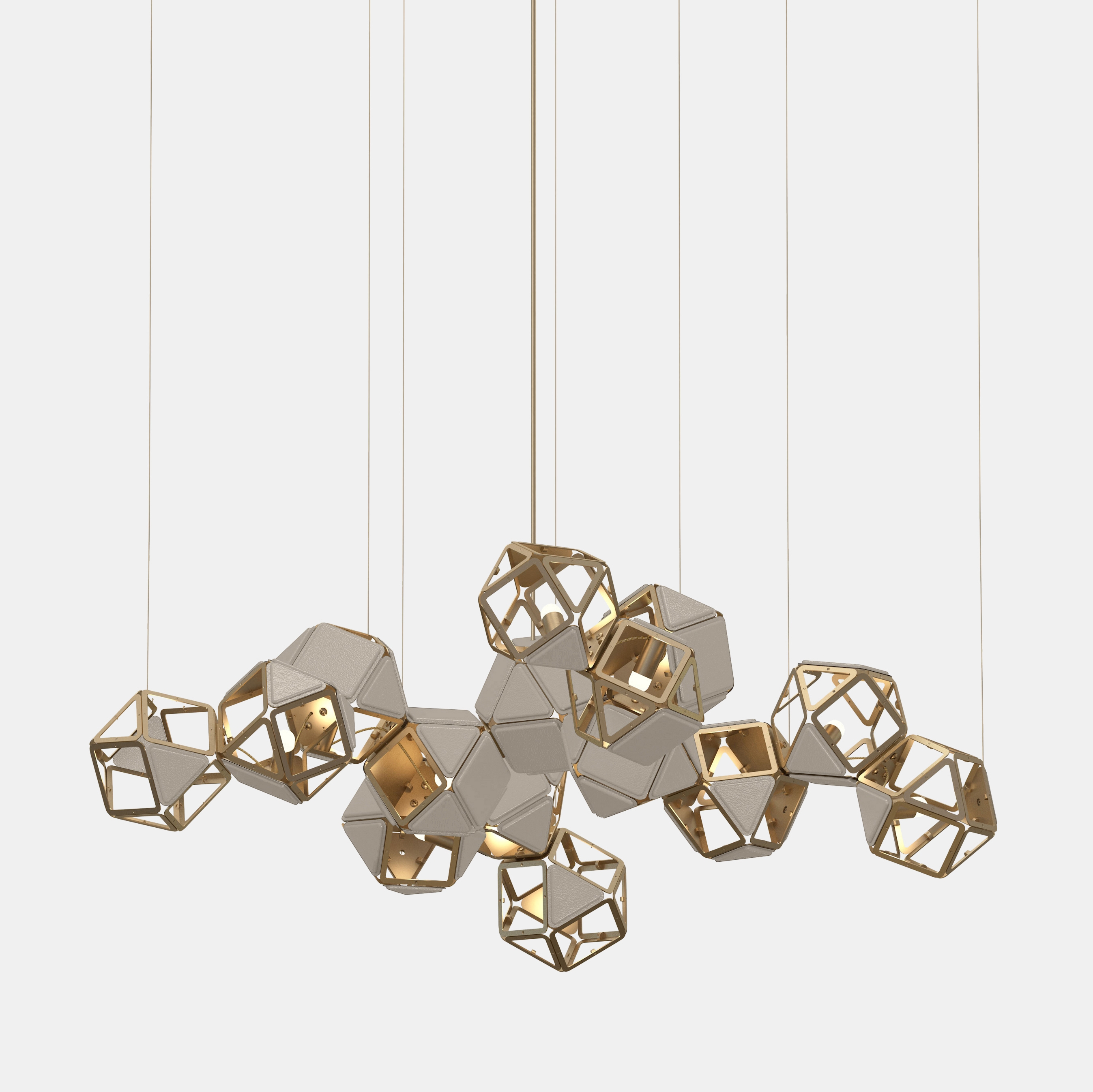 Mostrar el producto Welles Central Chandelier by Sybille de Margerie del fabricante Gabriel Scott